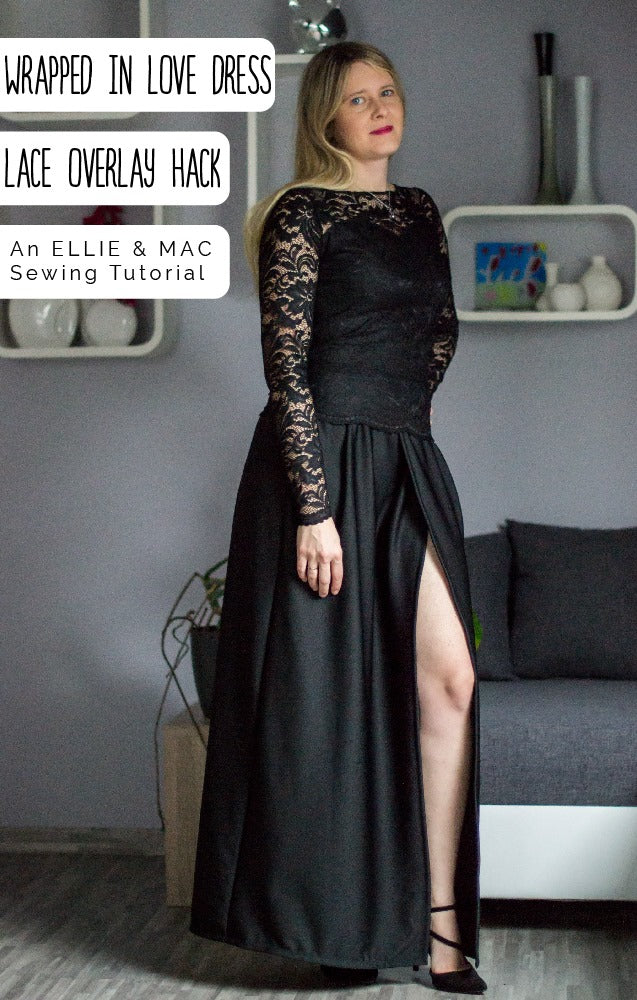 Wrapped in Love Dress: the Lace Overlay Hack Wrapped in Love Dress: the Lace Overlay Hack