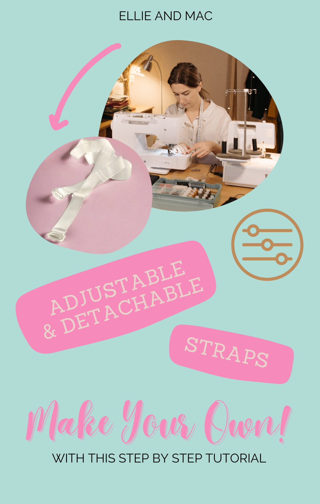 Adding Adjustable & Detachable Straps to your Swimsuit