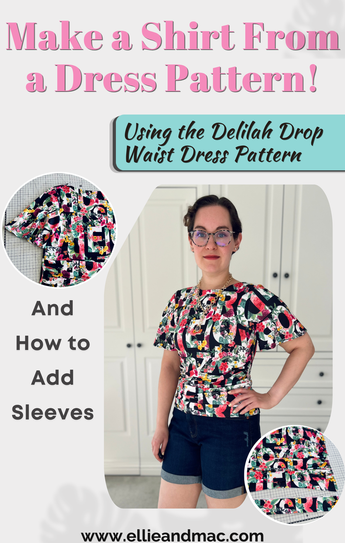 How to Turn the Delilah Drop Waist Dress into a Top!
