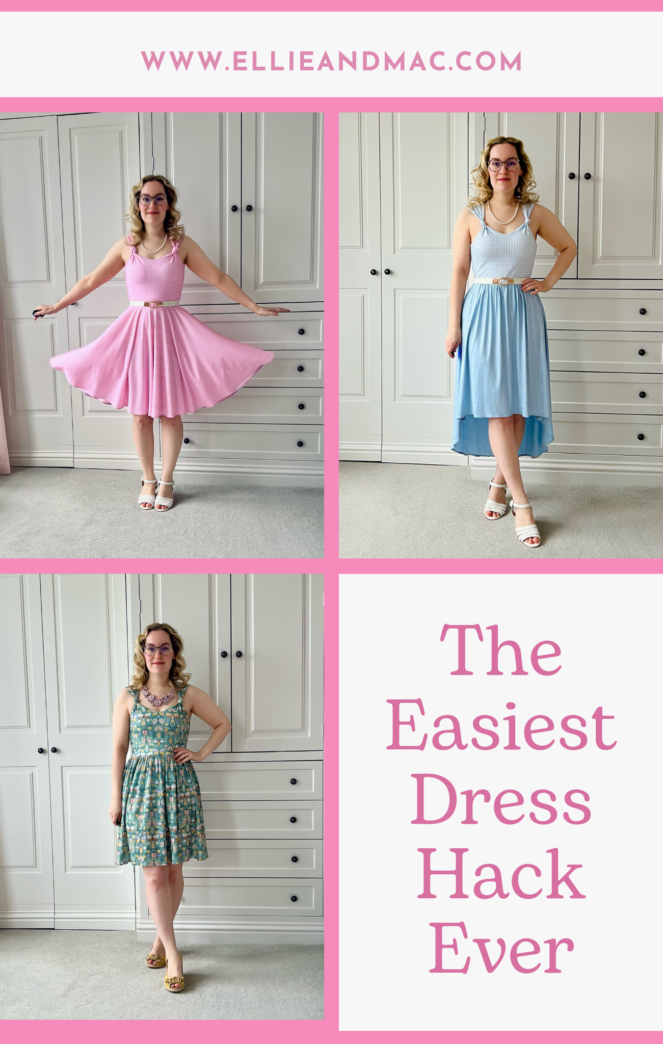 The Easiest Dress Hack Ever: Natalie Tank Top Transformation