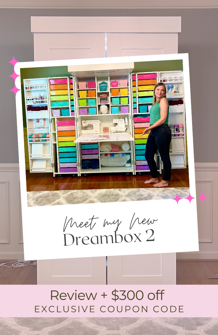 2023 DreamBox Craft Storage Cabinet Review - Color Me Crafty