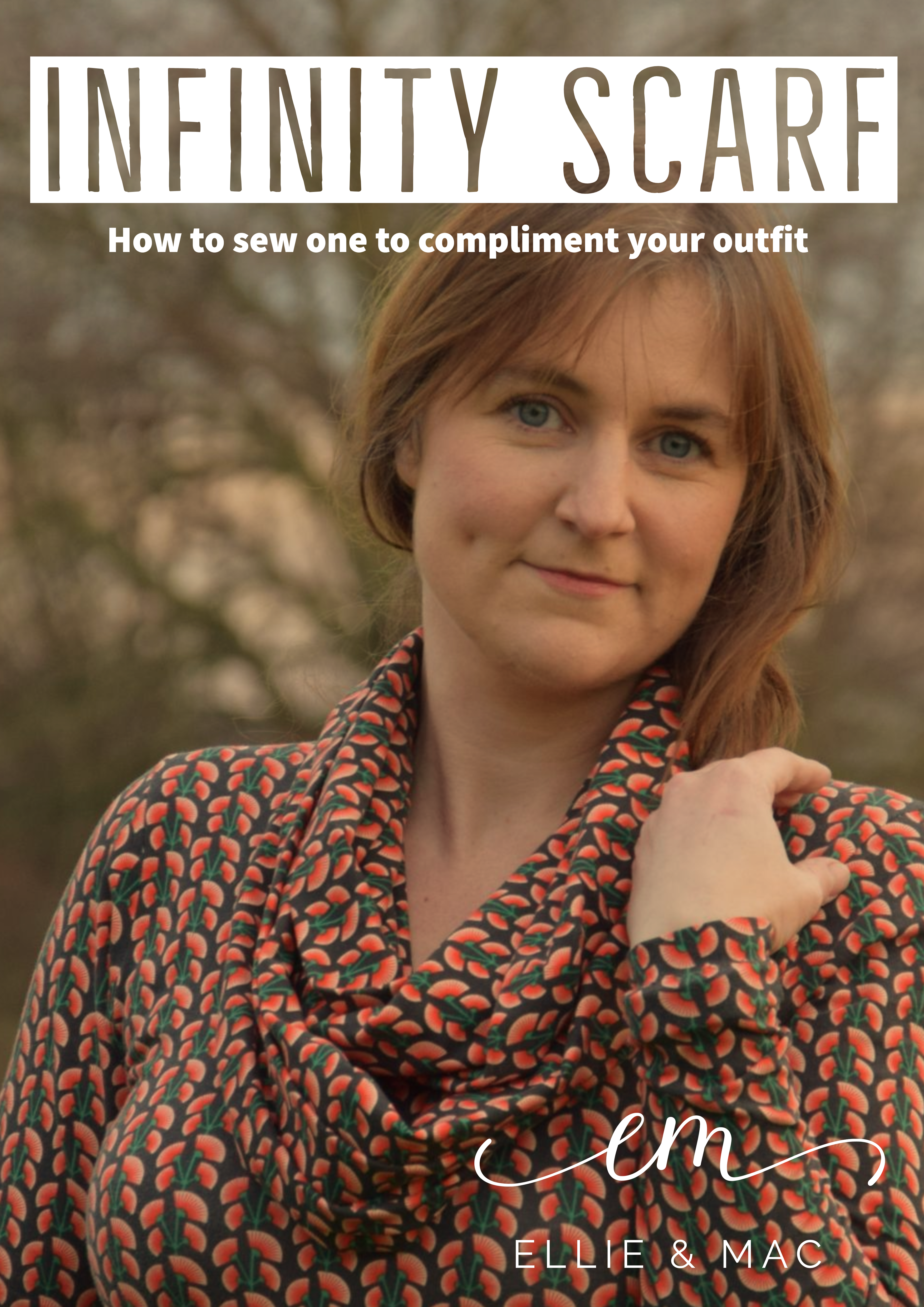 How to sew an infinity scarf to complement your outfit