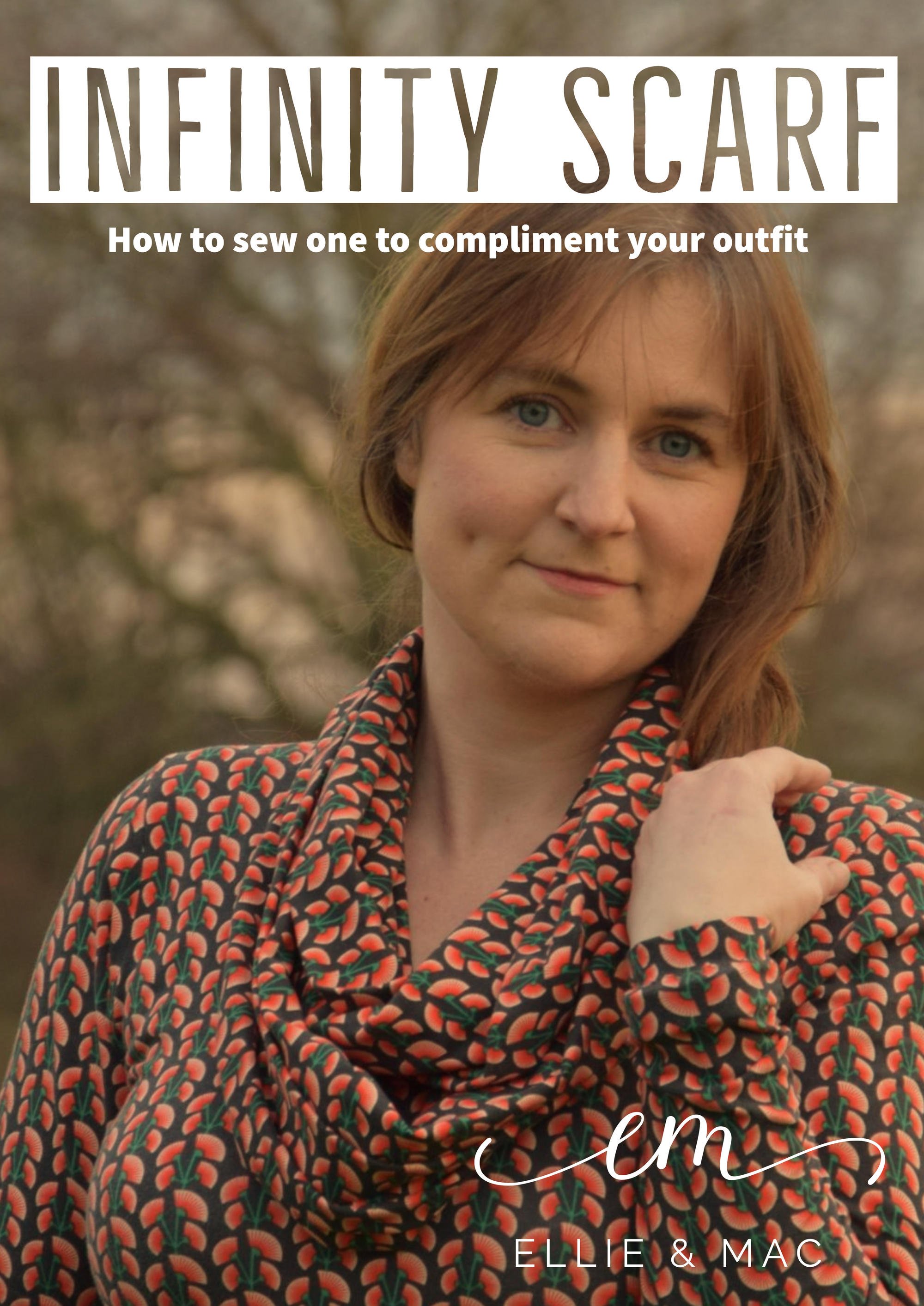 How to sew an infinity scarf to complement your outfit