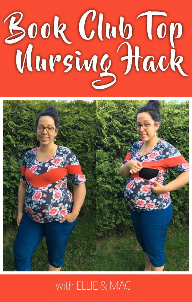 Bookclub Top Maternity Hack