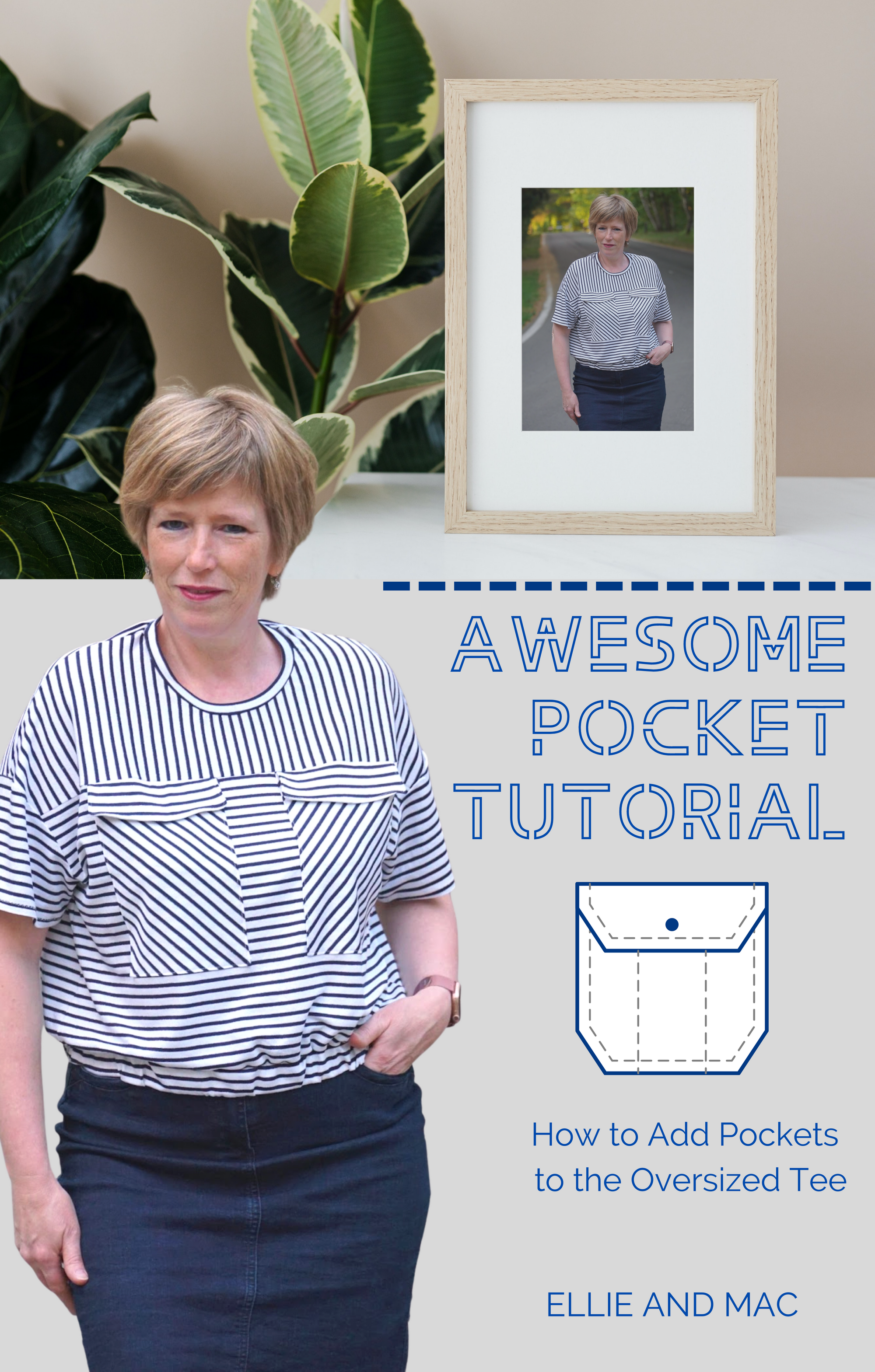Awesome Pocket Tutorial: How to Add Pockets to The Oversized Tee