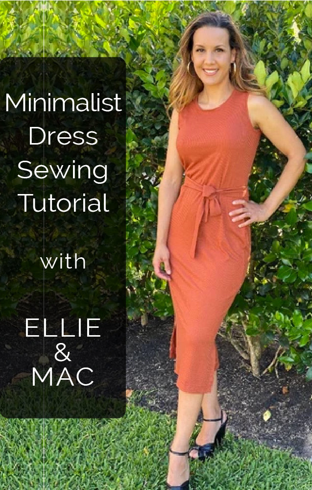 minimalist dress patterns Simplicity Sewing Pattern S9947 Misses' Knit Dress with Sleeve and Length Variations