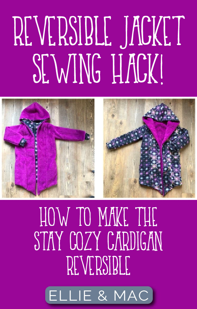 How To Make The Stay Cozy Cardigan Reversible