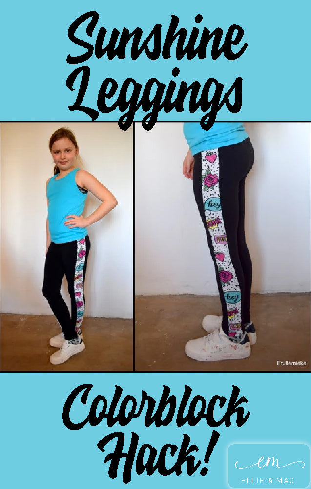 Sunshine Leggings Colorblock Hack
