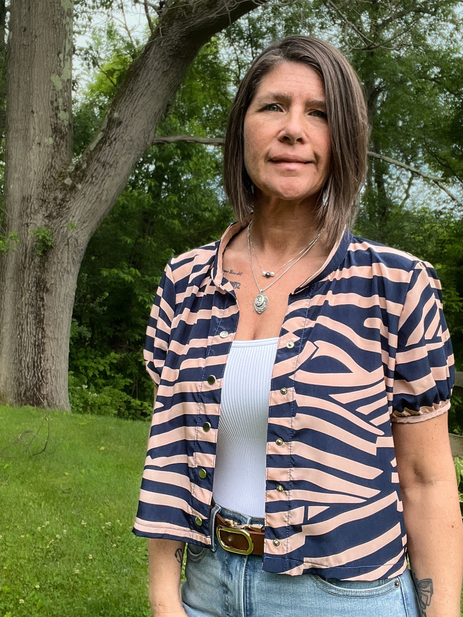 Gisella Oversized Puff-Sleeve Shirt and Dress Sewing Pattern