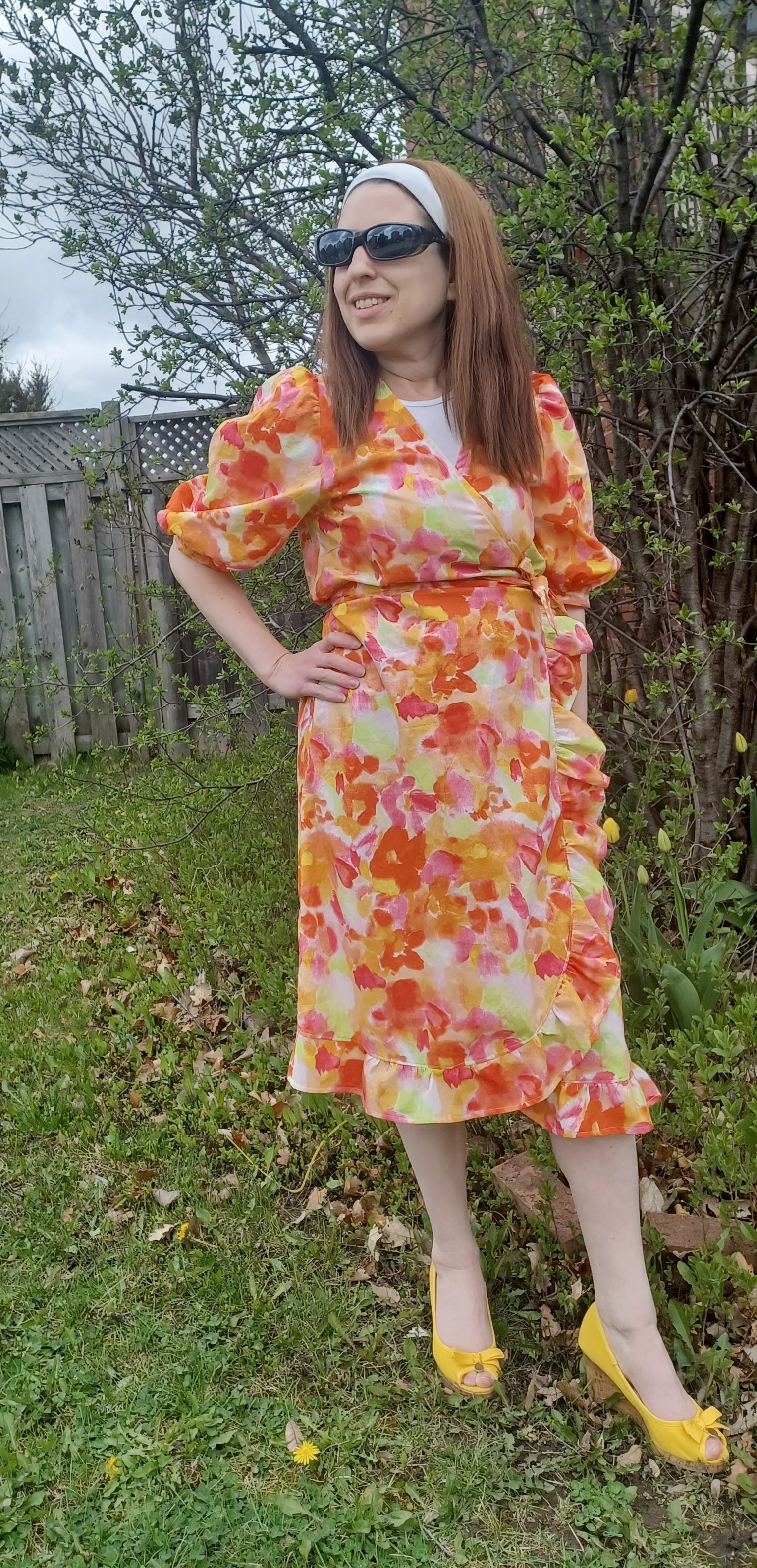 Leonie Woven Wrap Top and Dress Pattern