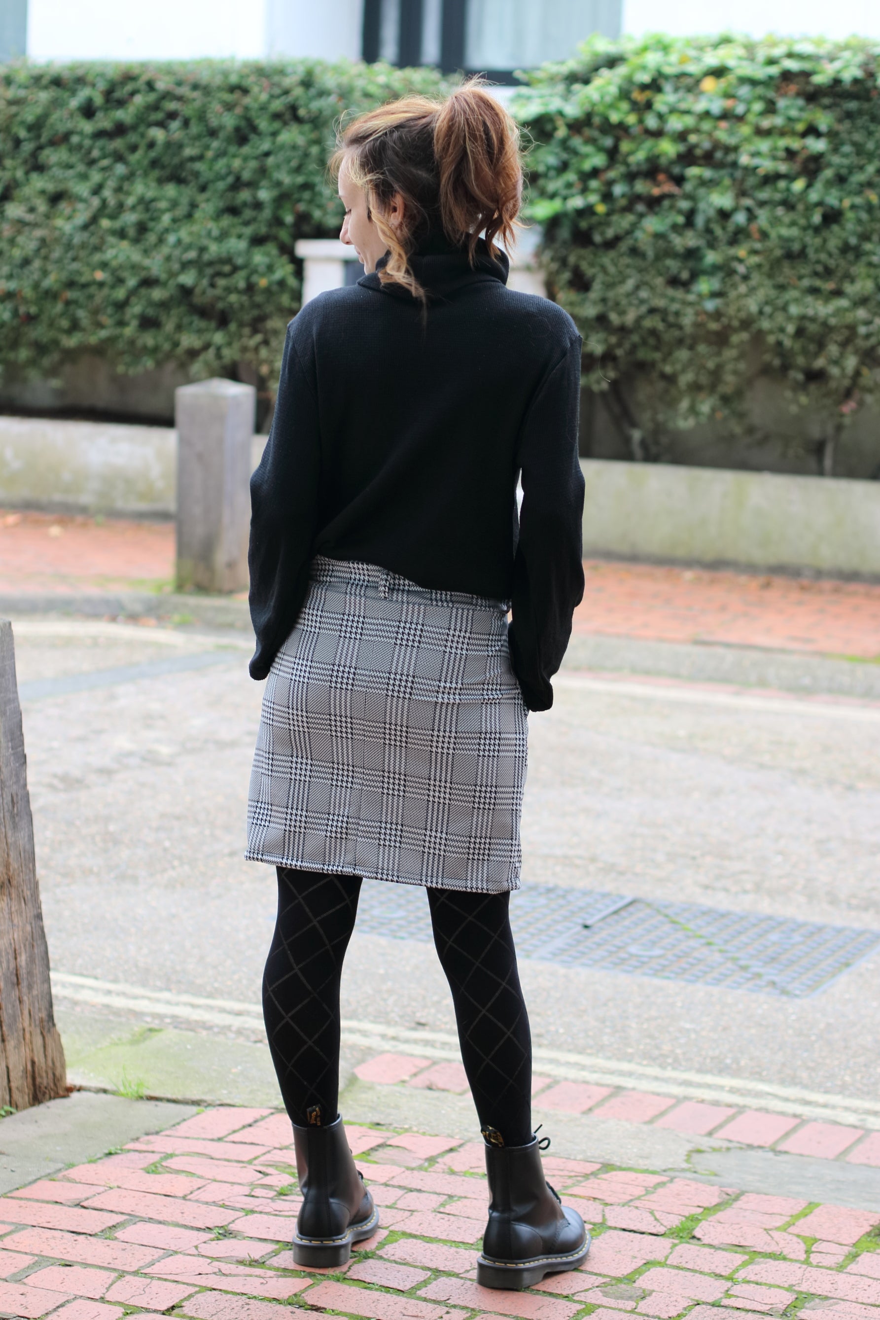 Jasmine Jogger Skirt in Mini Length PDF Sewing Pattern by Ellie and Mac