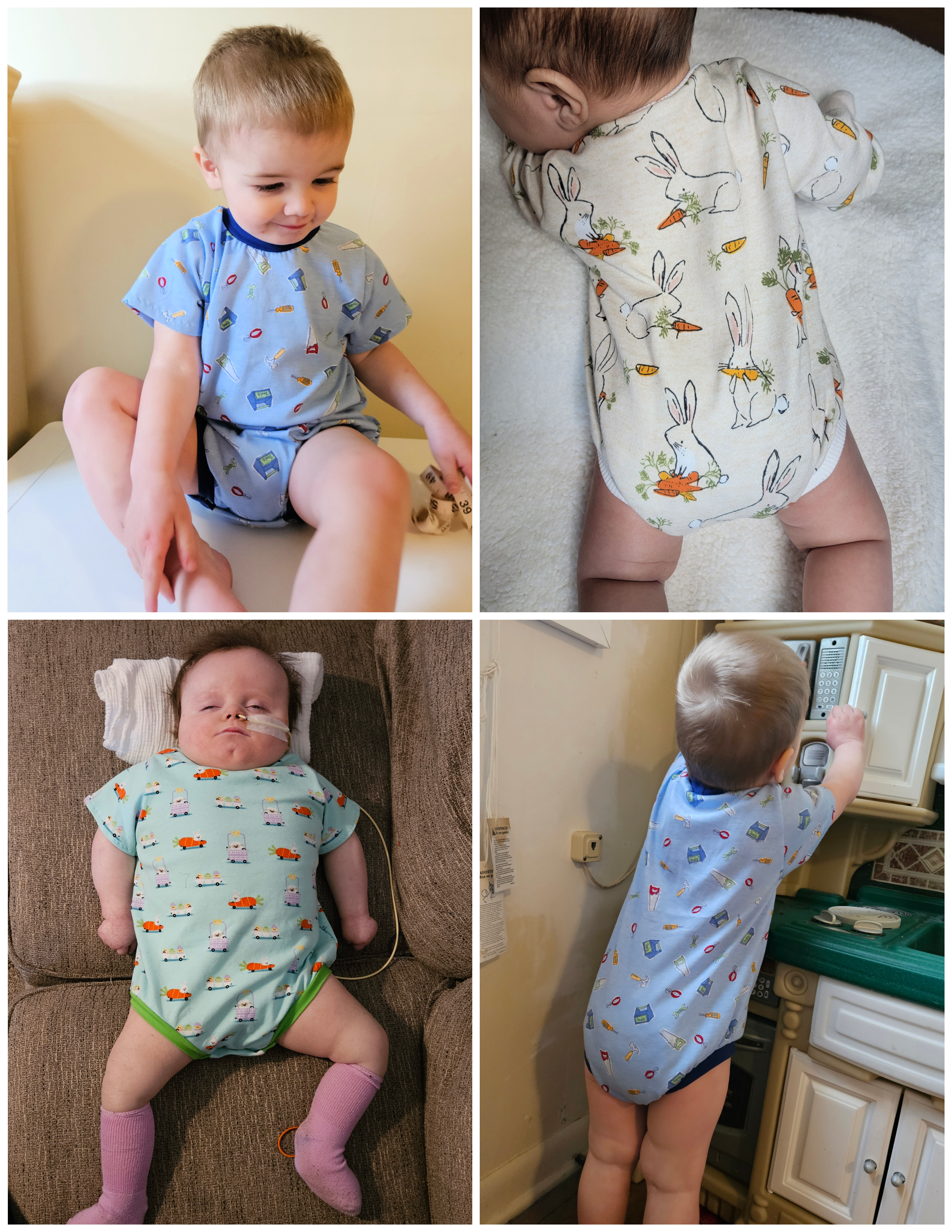 Birdie Baby Sweater Romper Sewing Pattern