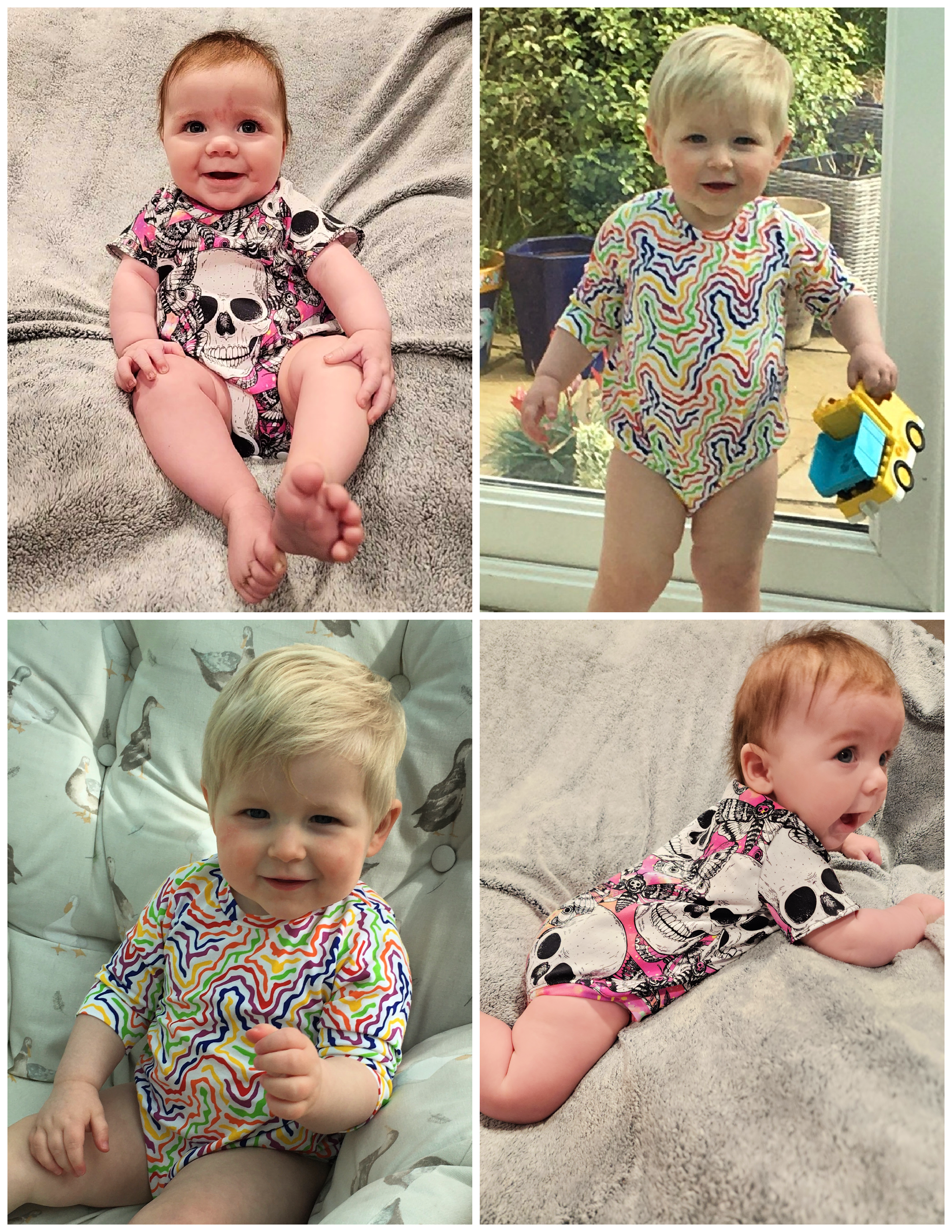 Birdie Baby Sweater Romper Sewing Pattern