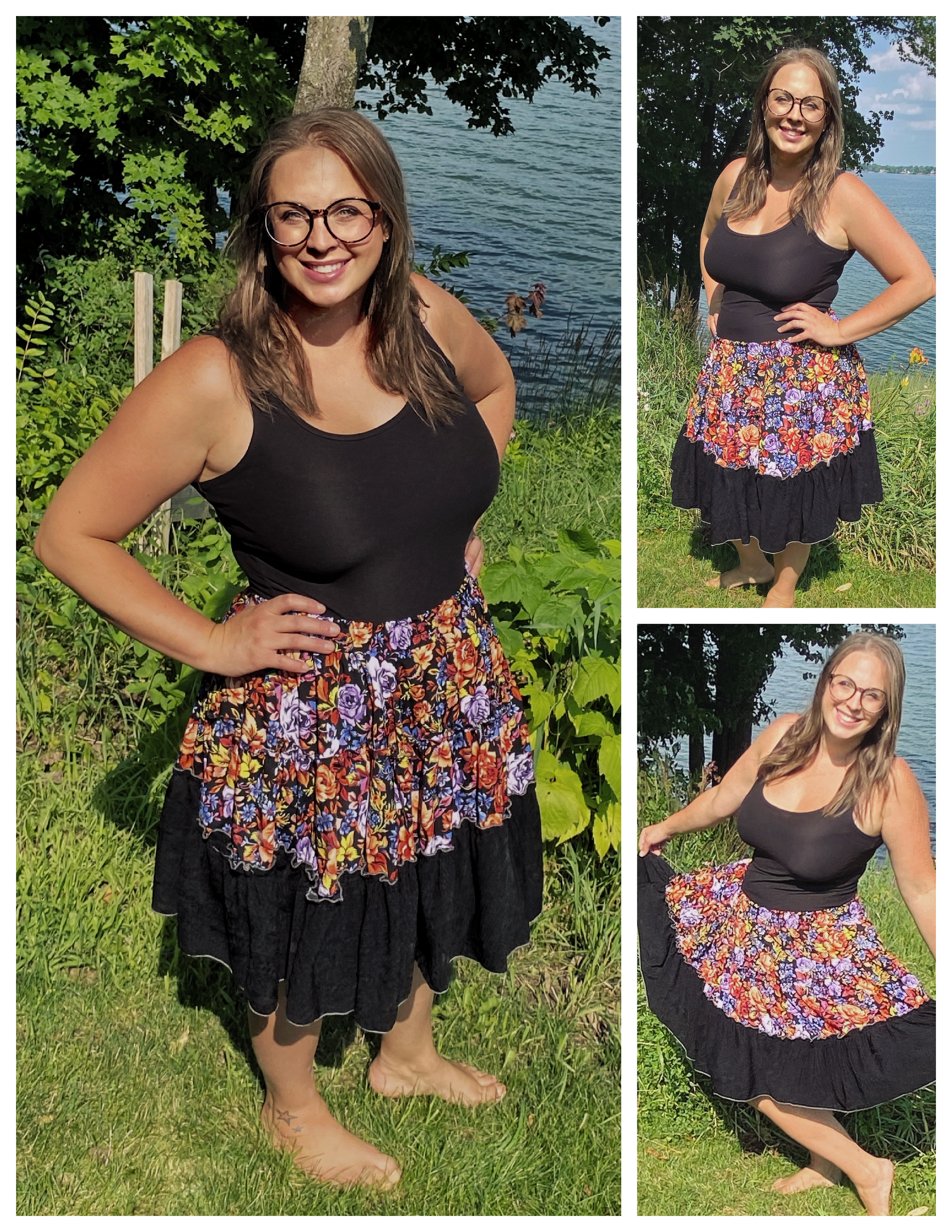 Theresa Tiered Skirt Sewing Pattern