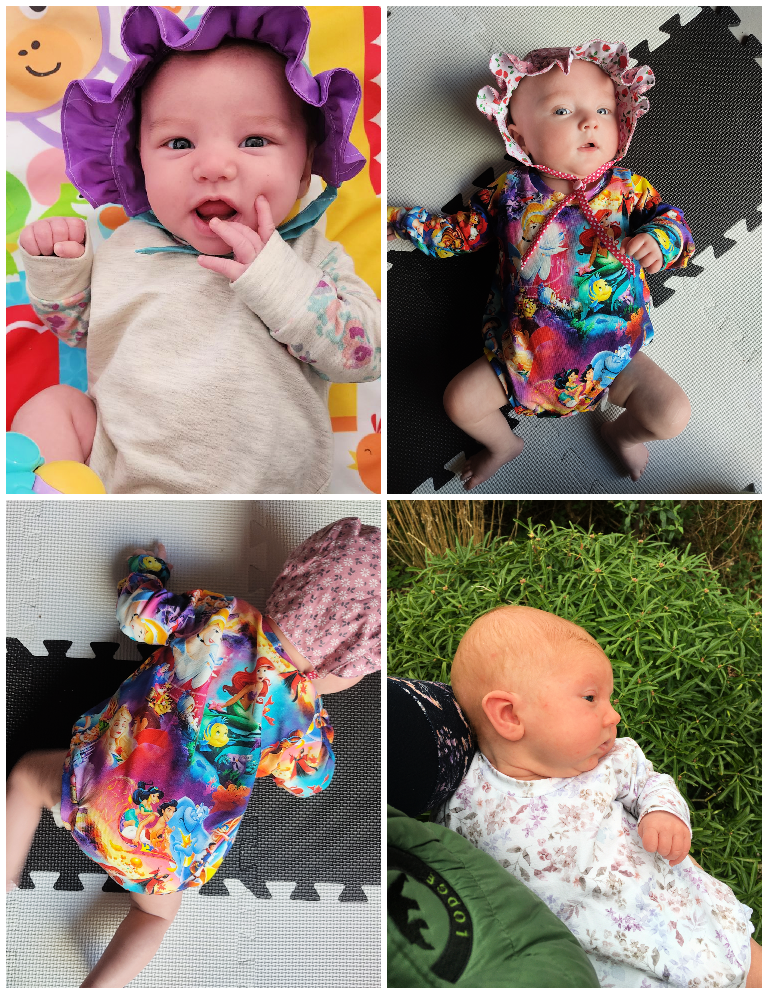 Birdie Baby Sweater Romper Sewing Pattern