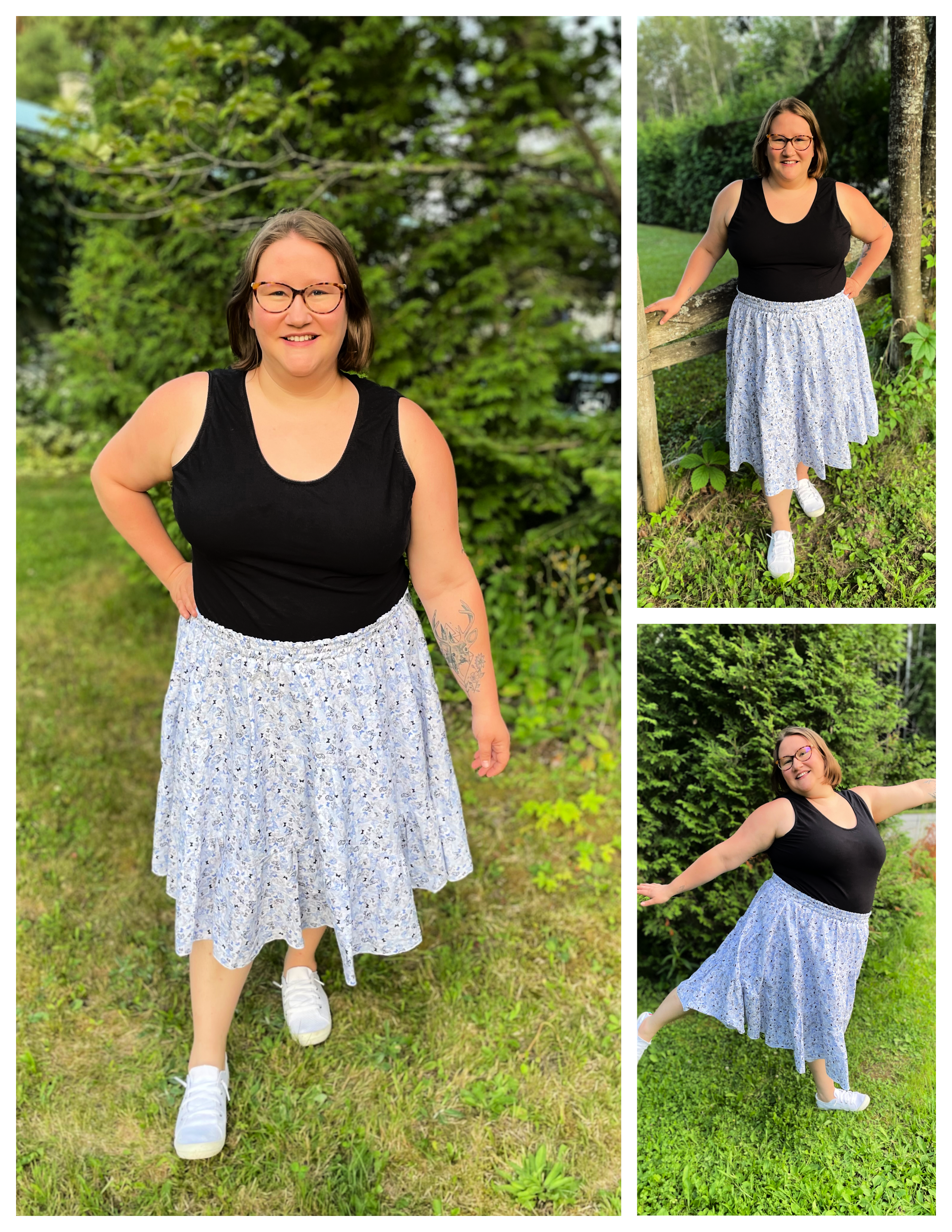 Theresa Tiered Skirt Sewing Pattern
