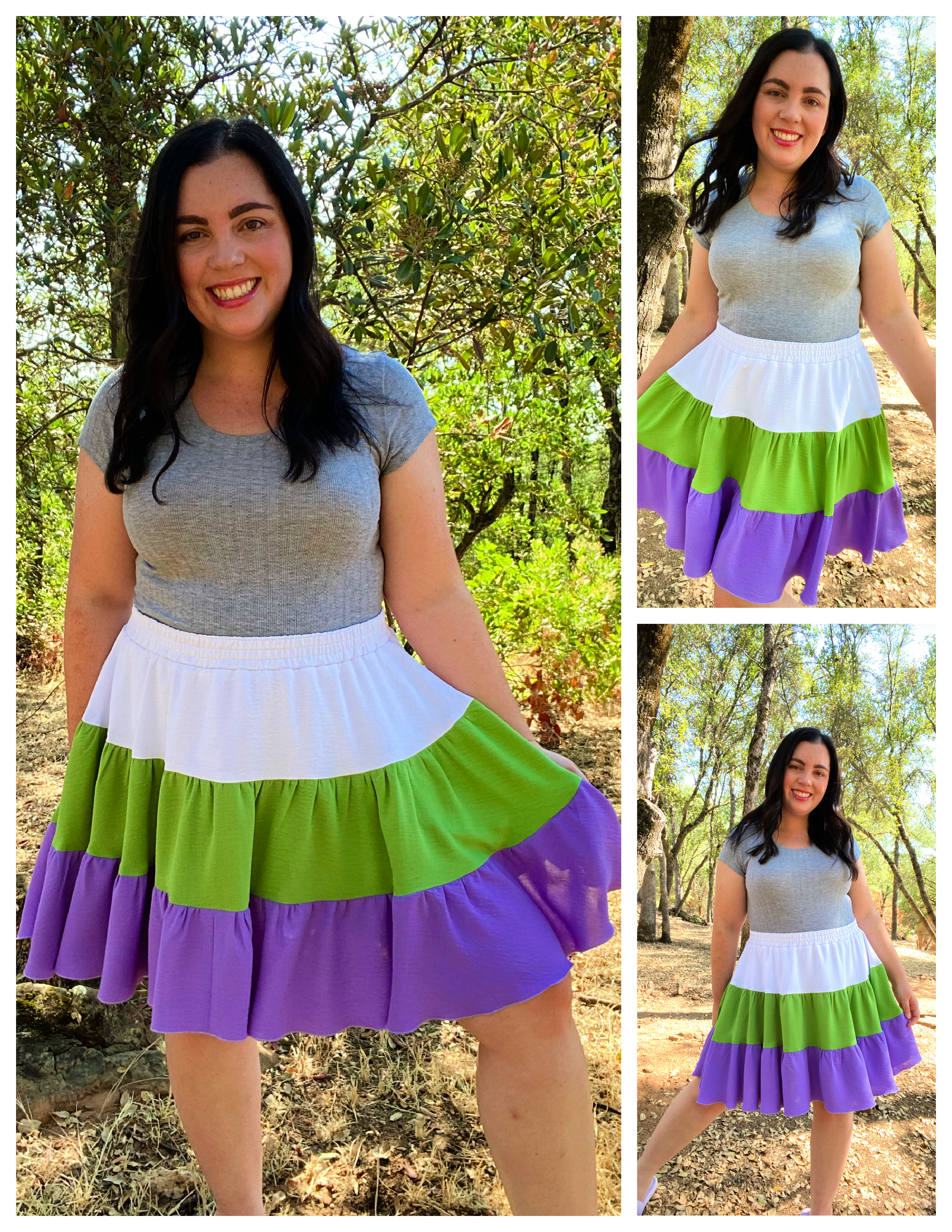 Theresa Tiered Skirt Sewing Pattern