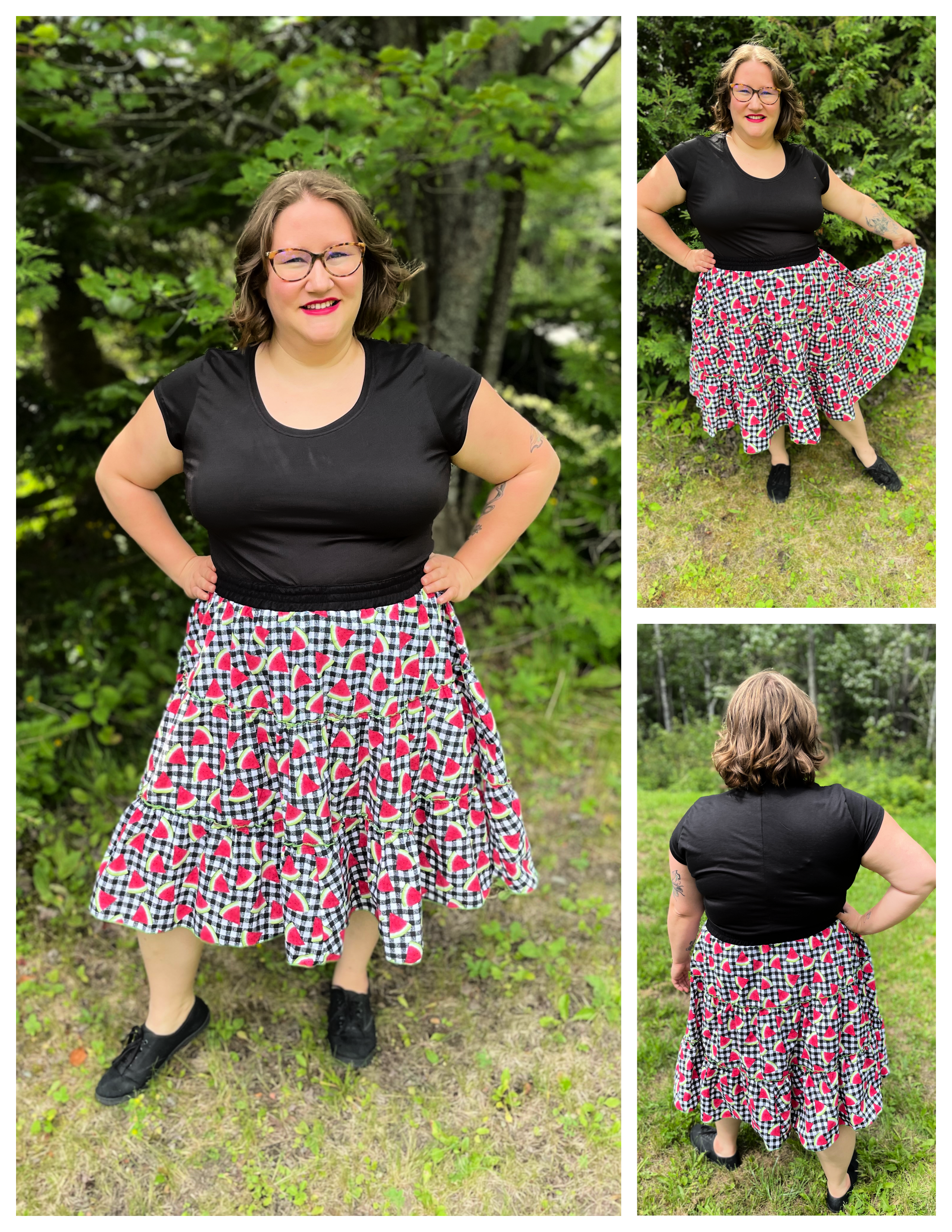 Theresa Tiered Skirt Sewing Pattern