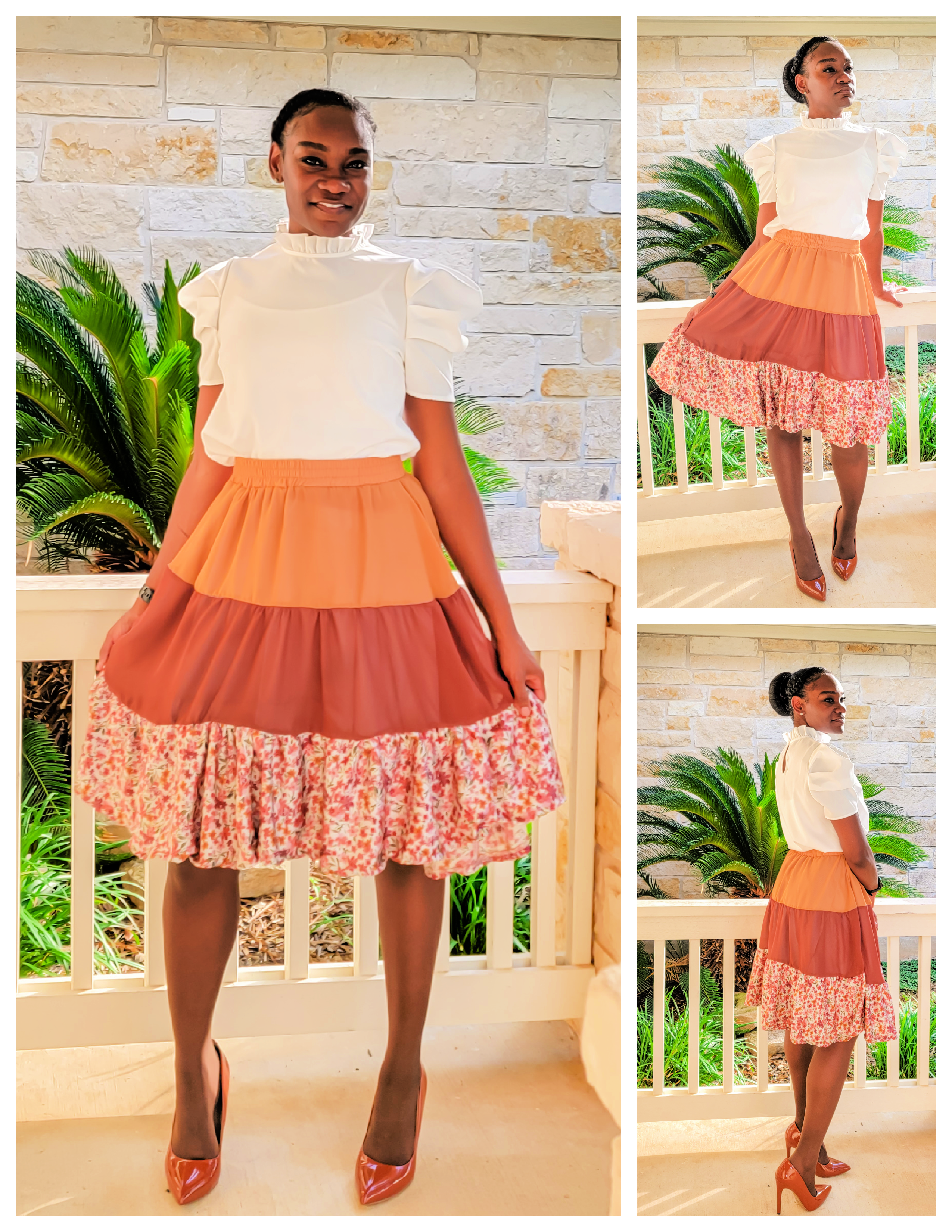 Theresa Tiered Skirt Sewing Pattern