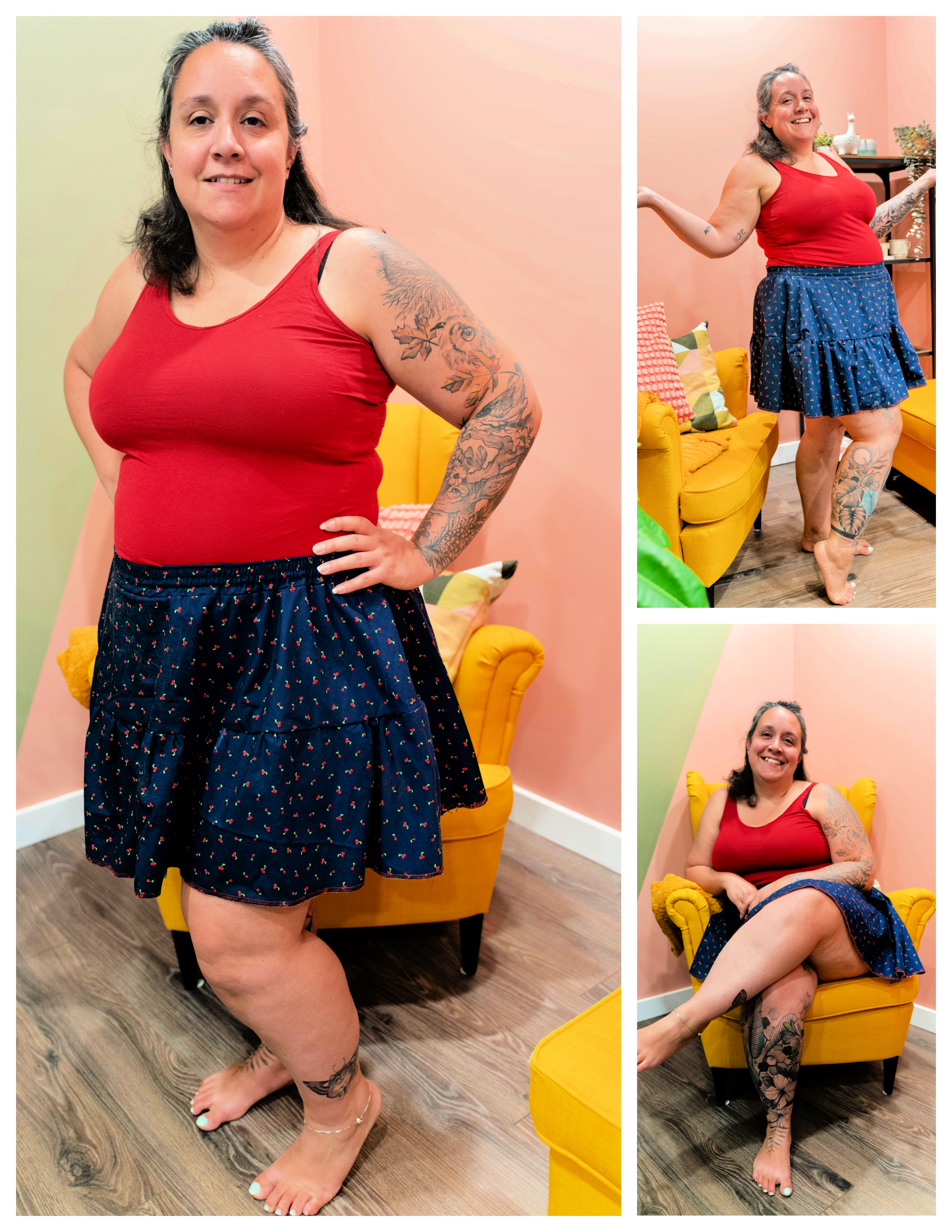 Theresa Tiered Skirt Sewing Pattern