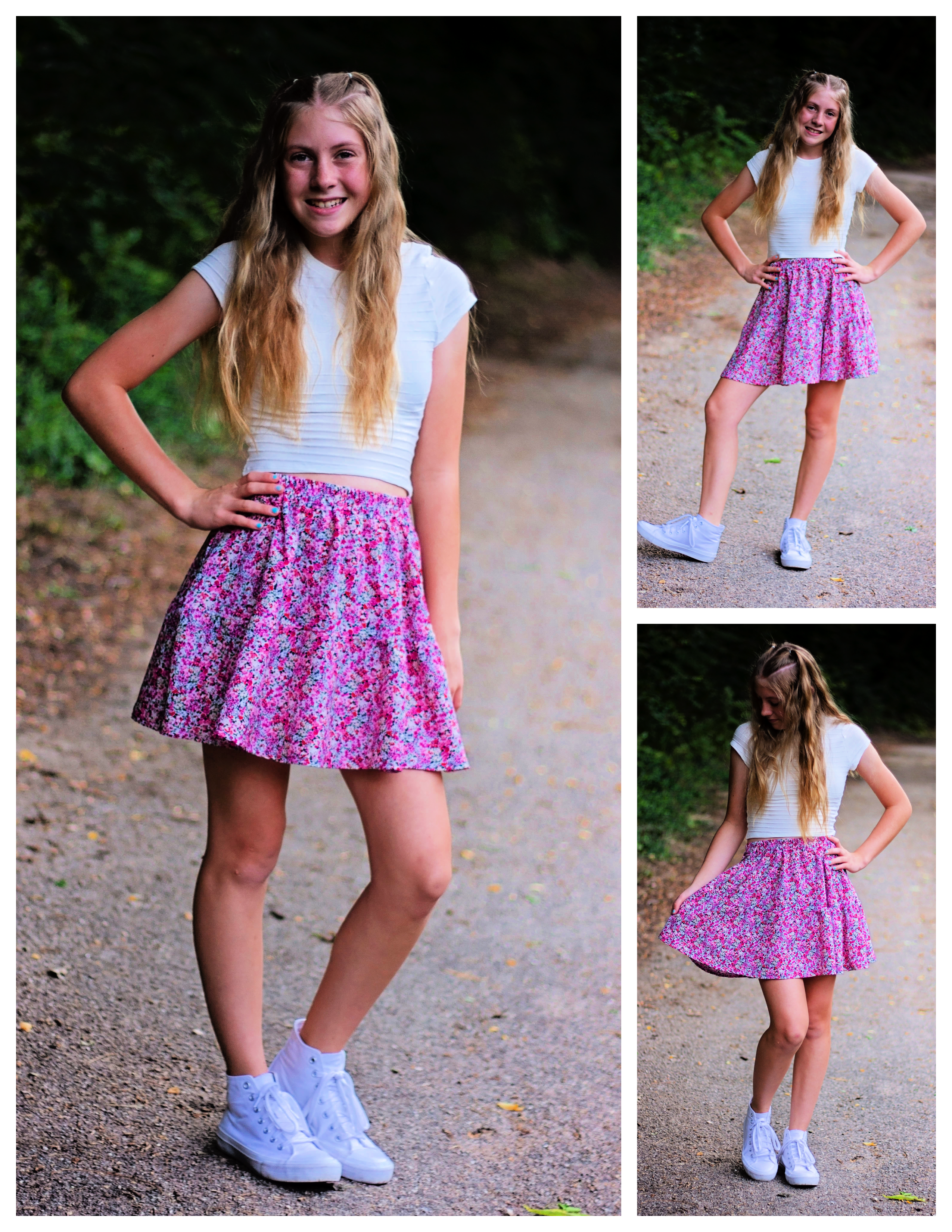 Theresa Tiered Skirt Sewing Pattern