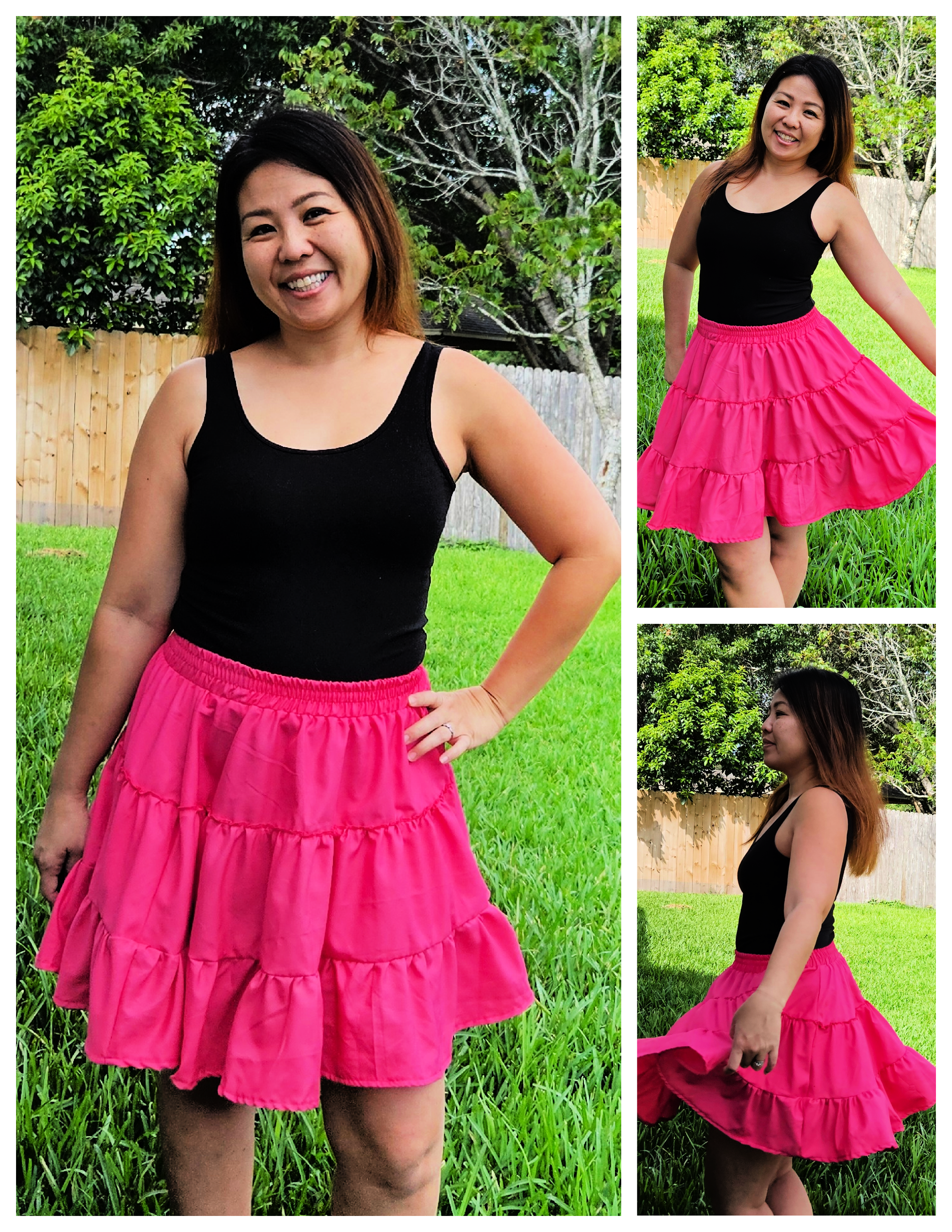 Theresa Tiered Skirt Sewing Pattern