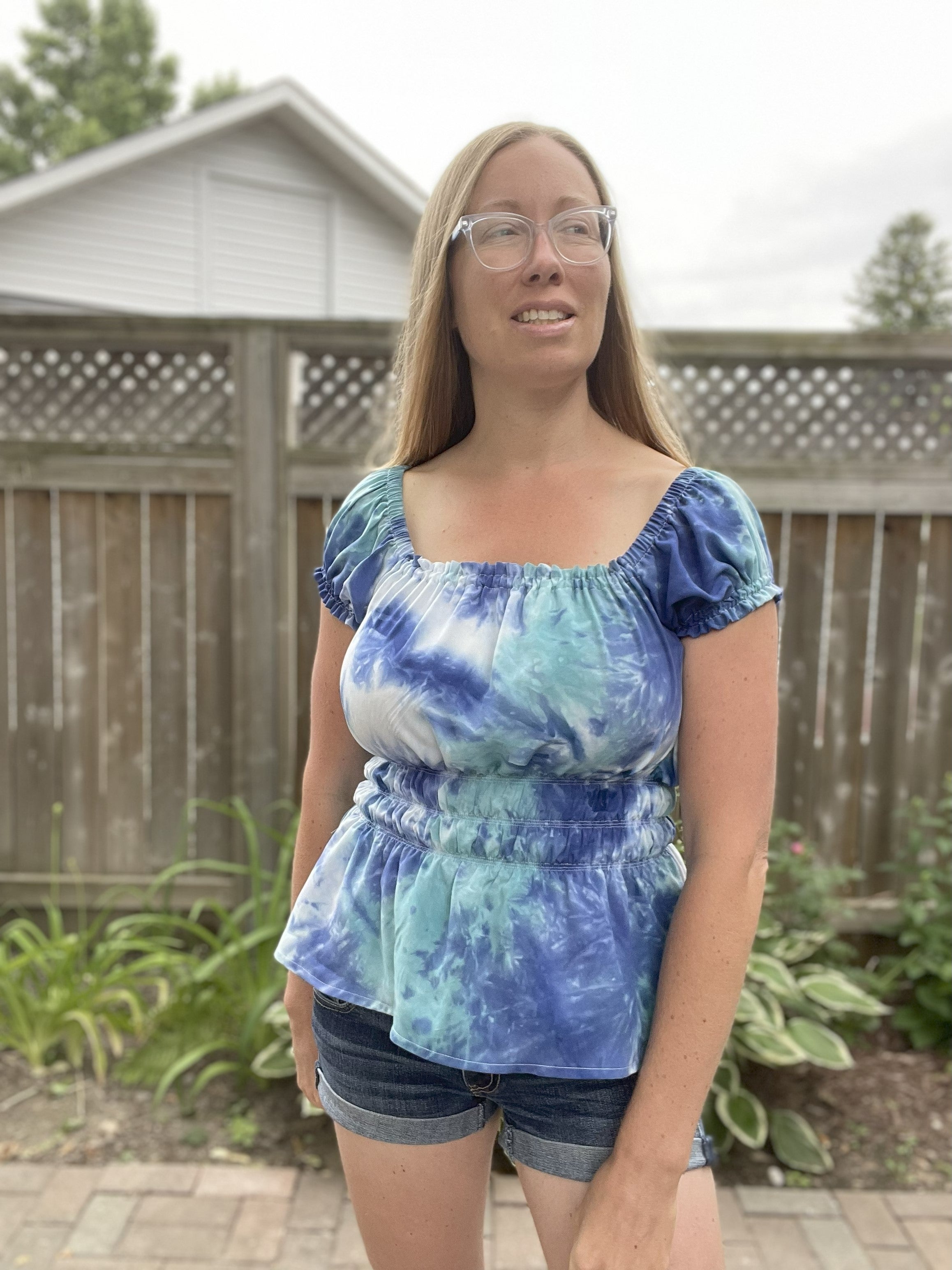 Shantelle Shirred Top and Dress Sewing Pattern