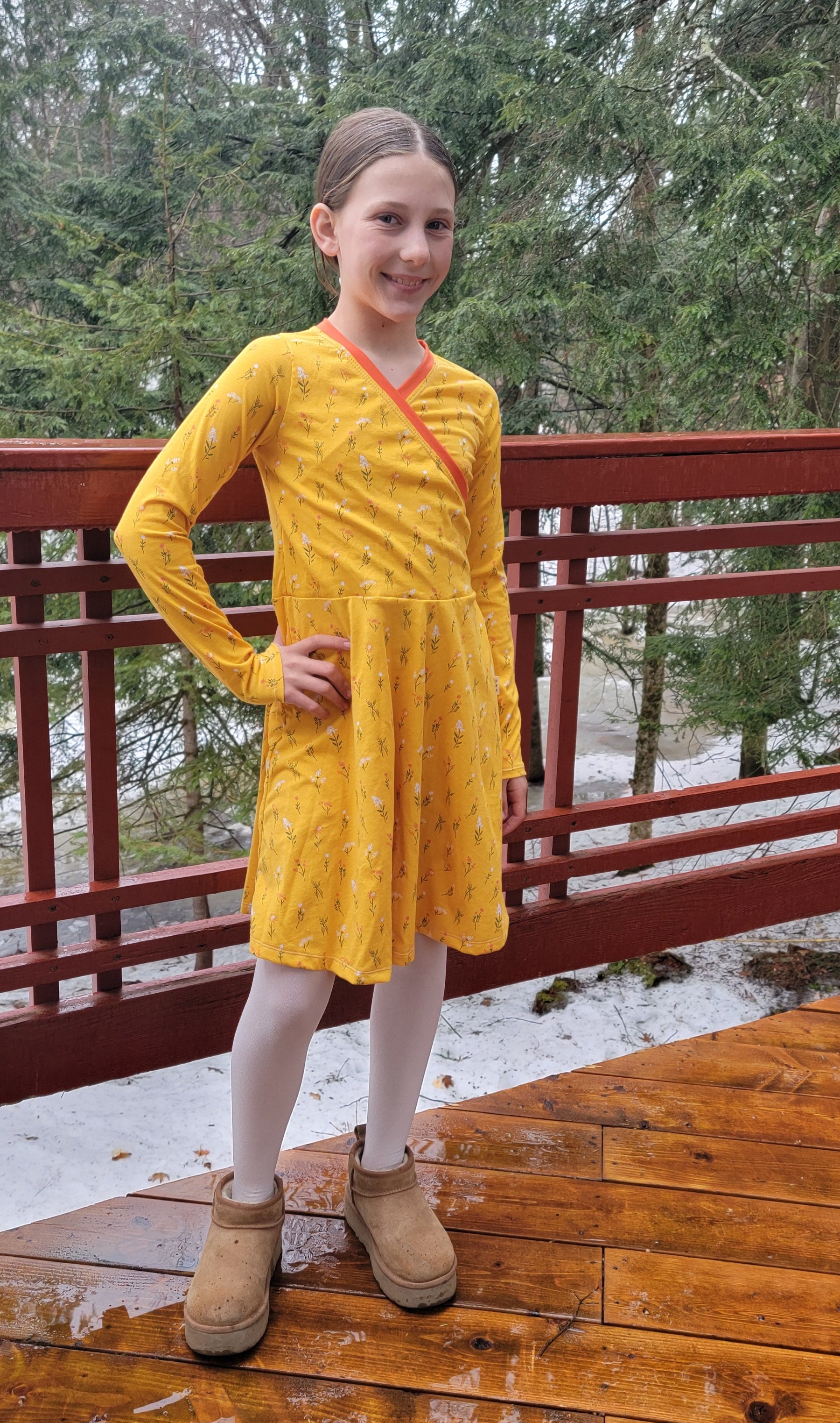 Kids Tres Belle Dress Pattern