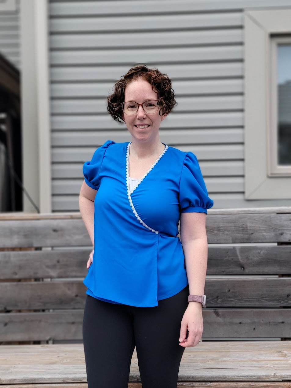 Leonie Woven Wrap Top and Dress Sewing Pattern