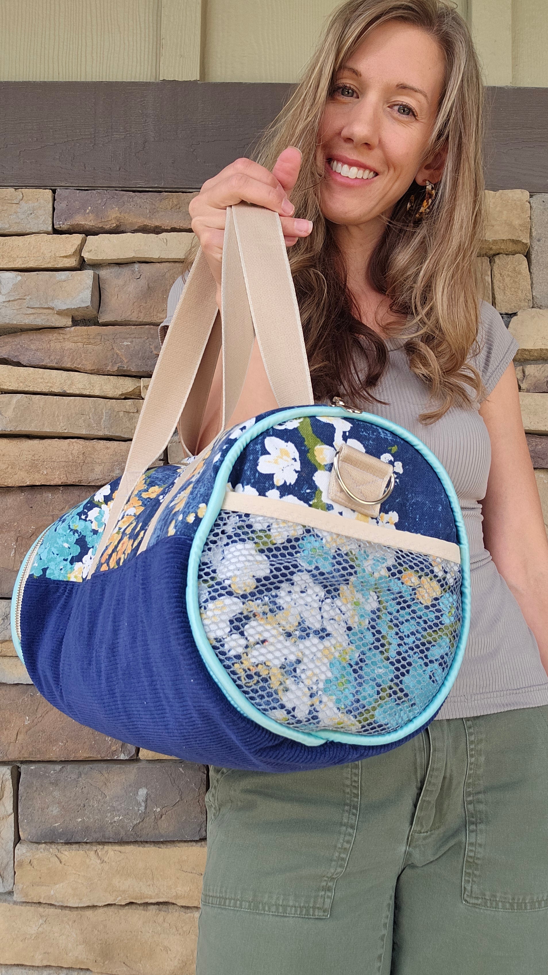 Serena Sports Duffle Bag Sewing Pattern