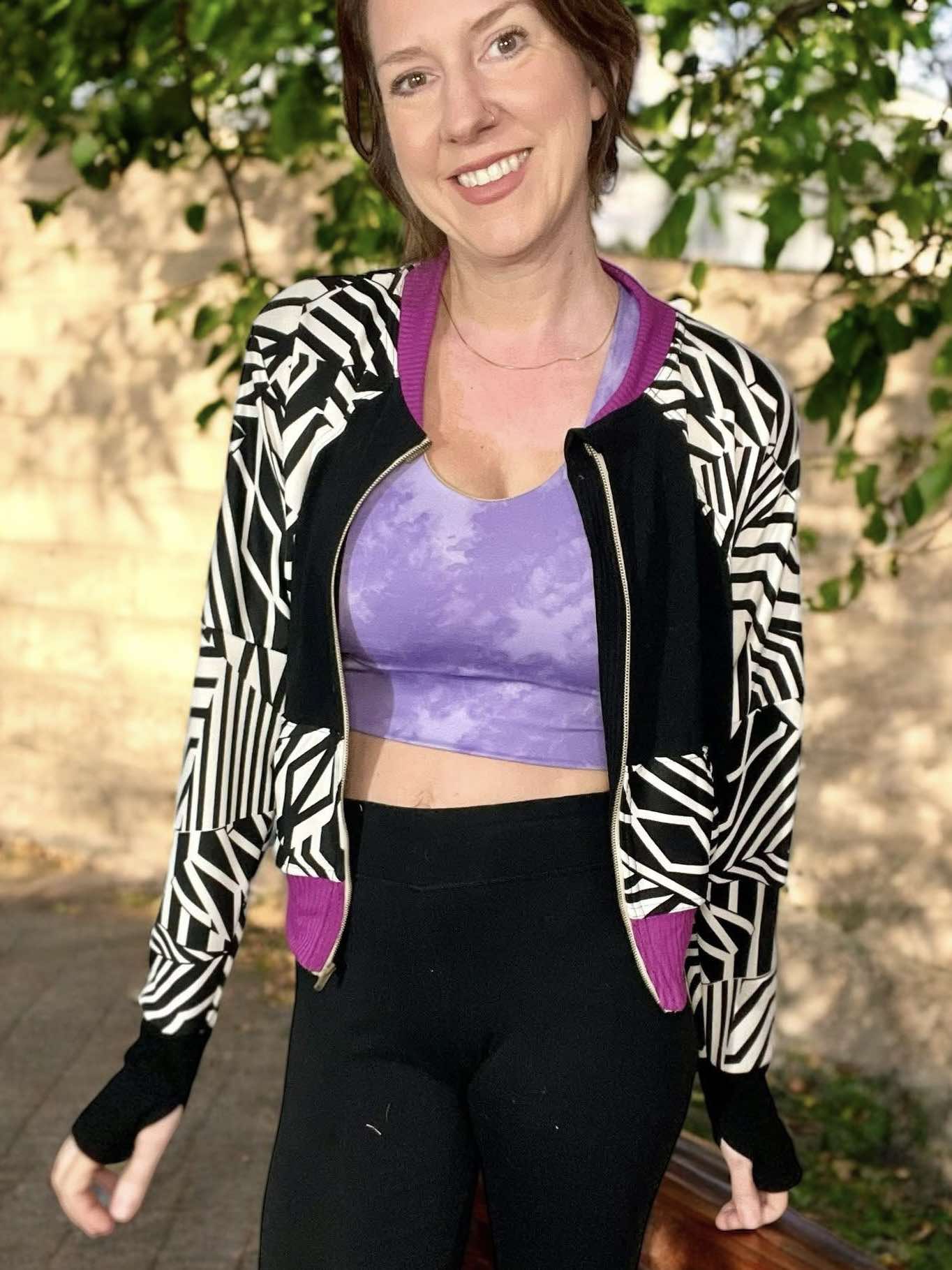 Eclipse Raglan Athletic Jacket Sewing Pattern