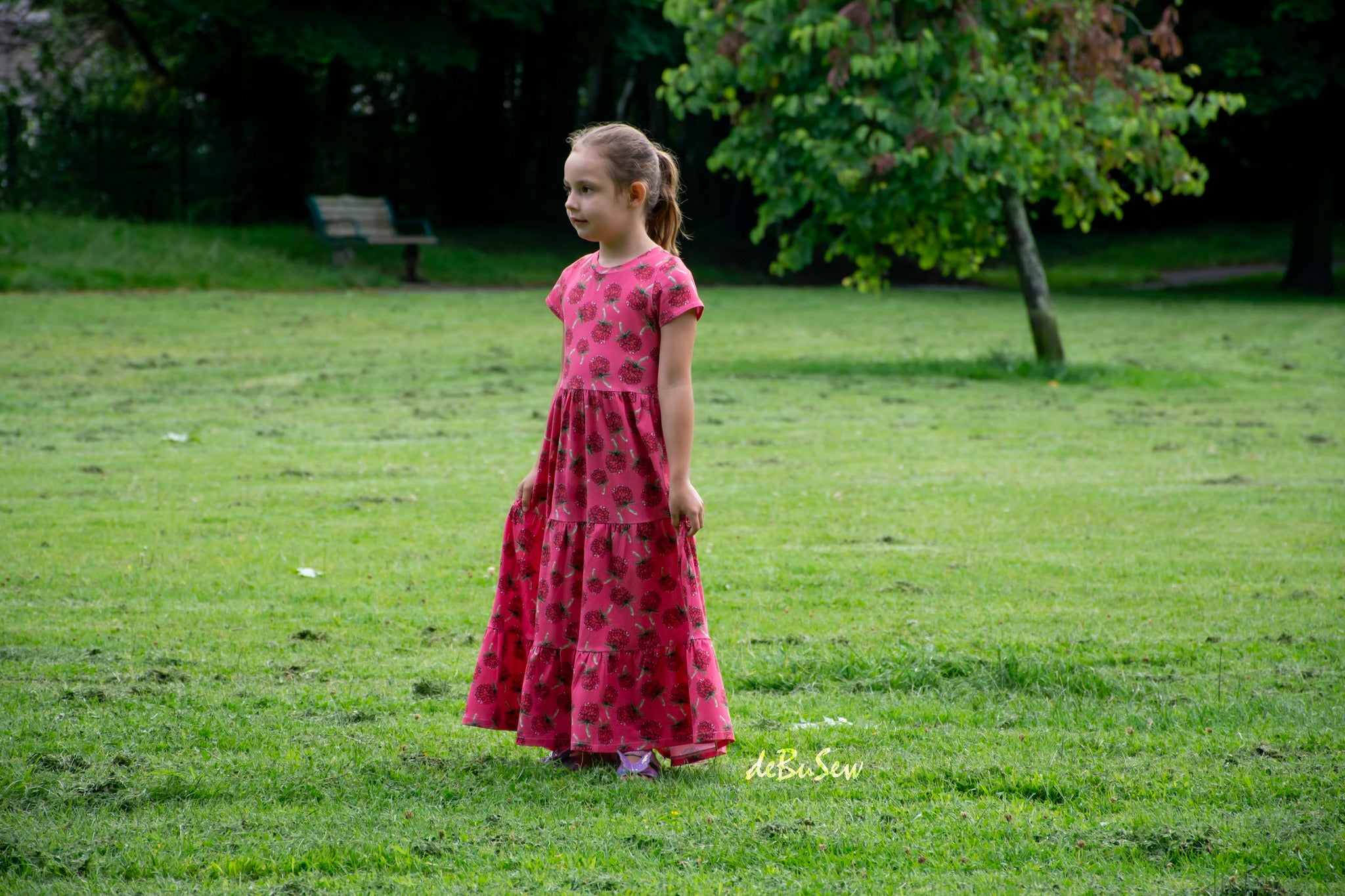 Kids Staycation Tiered Peplum & Dress Pattern