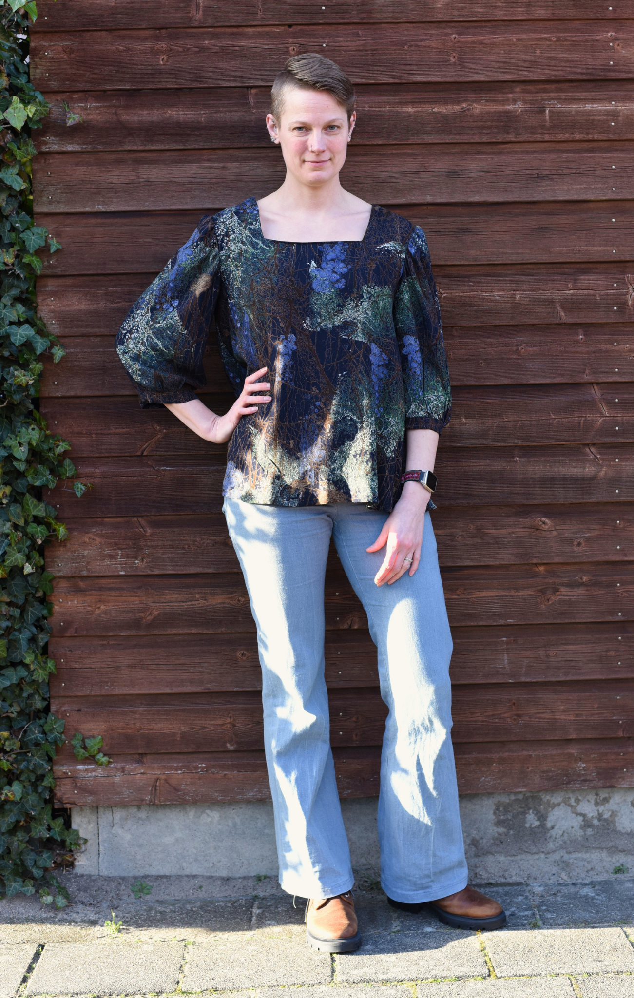 Zara Square Neck Blouse Sewing Pattern