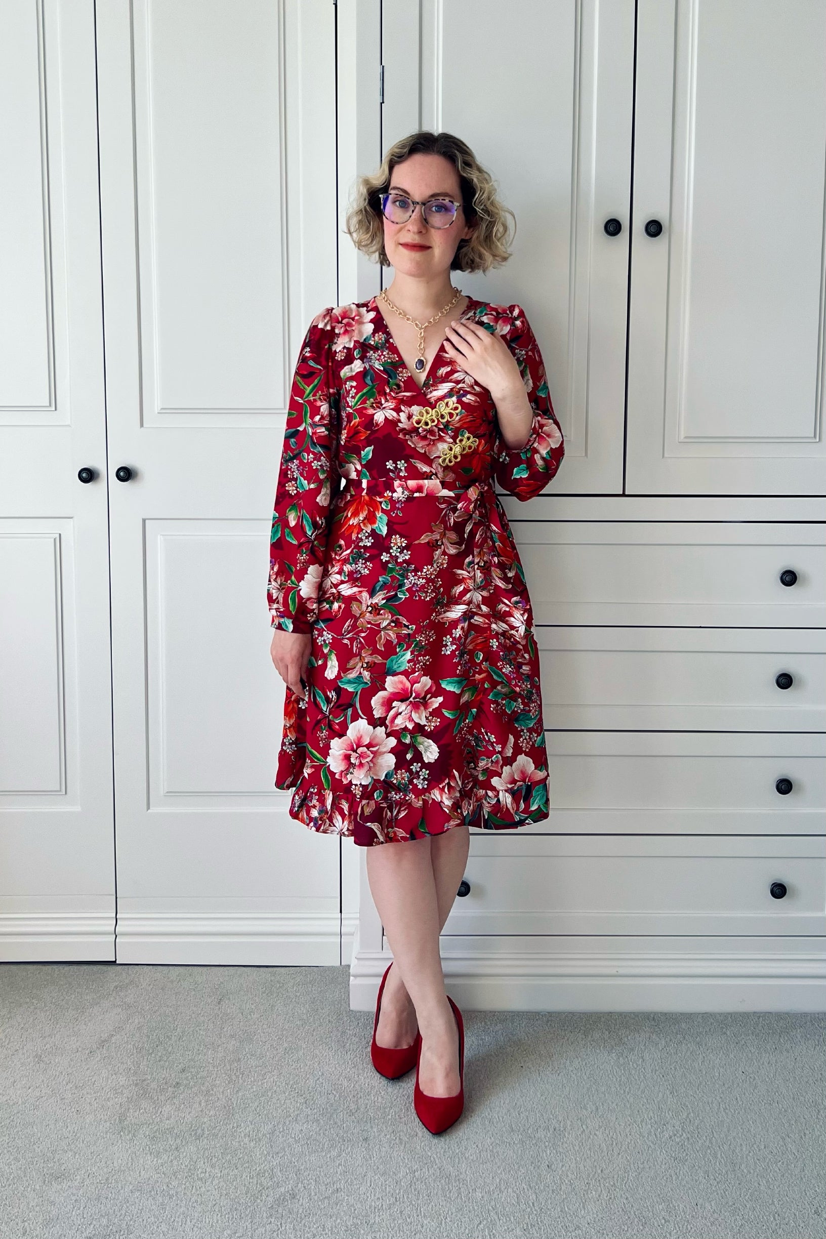 Leonie Woven Wrap Top and Dress Pattern