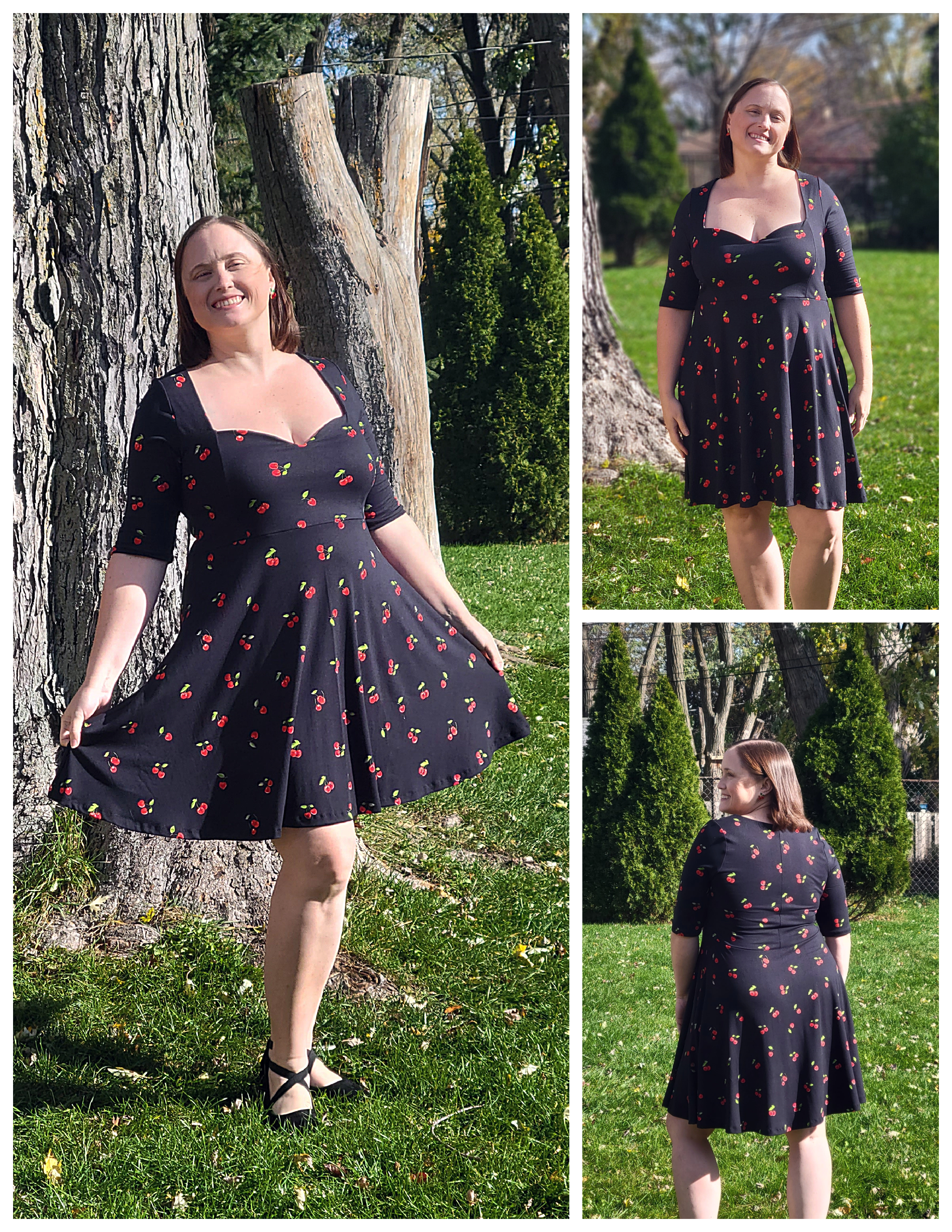 Nyeca Sweetheart Shirt, Peplum and Dress Sewing Pattern