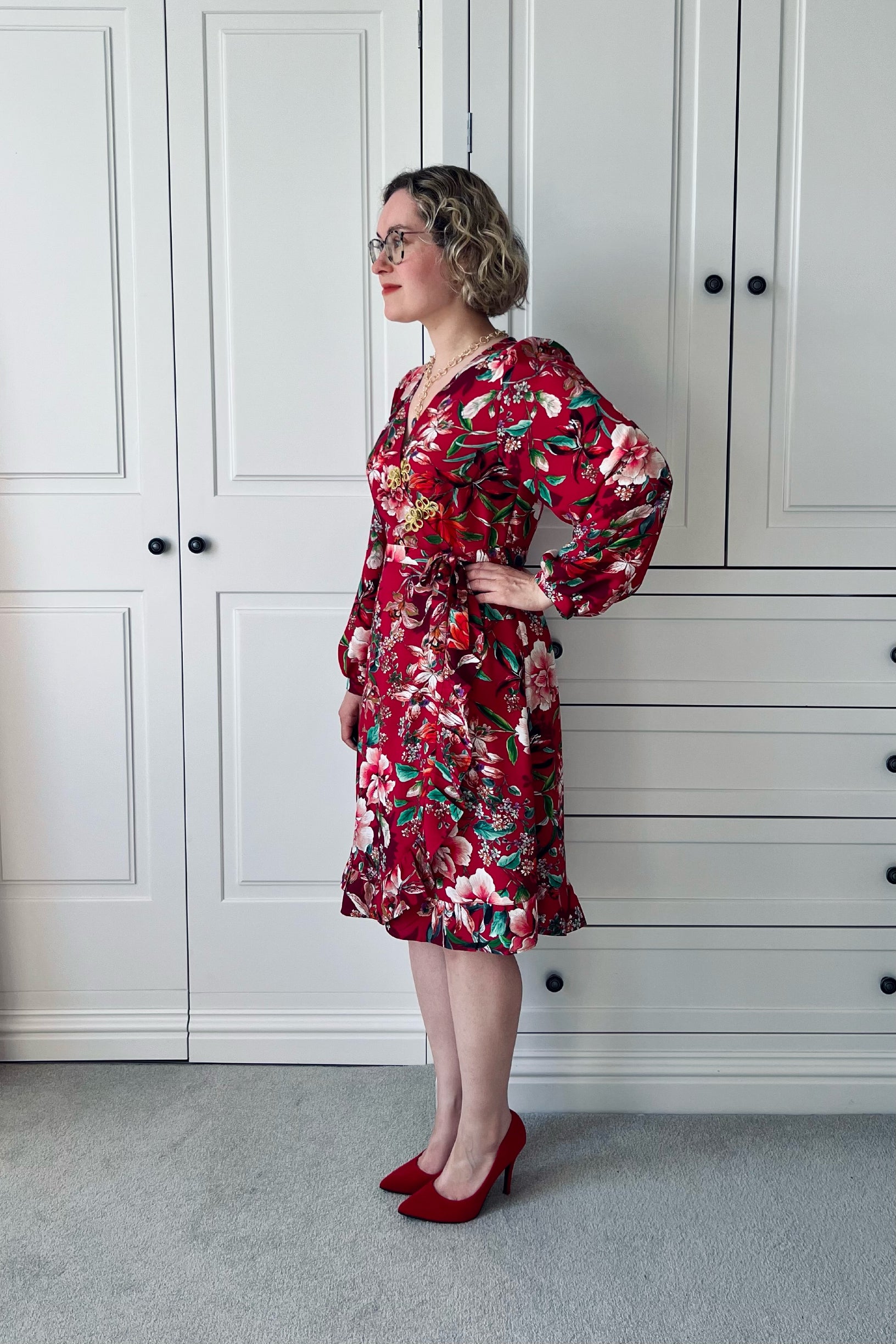 Leonie Woven Wrap Top and Dress Pattern