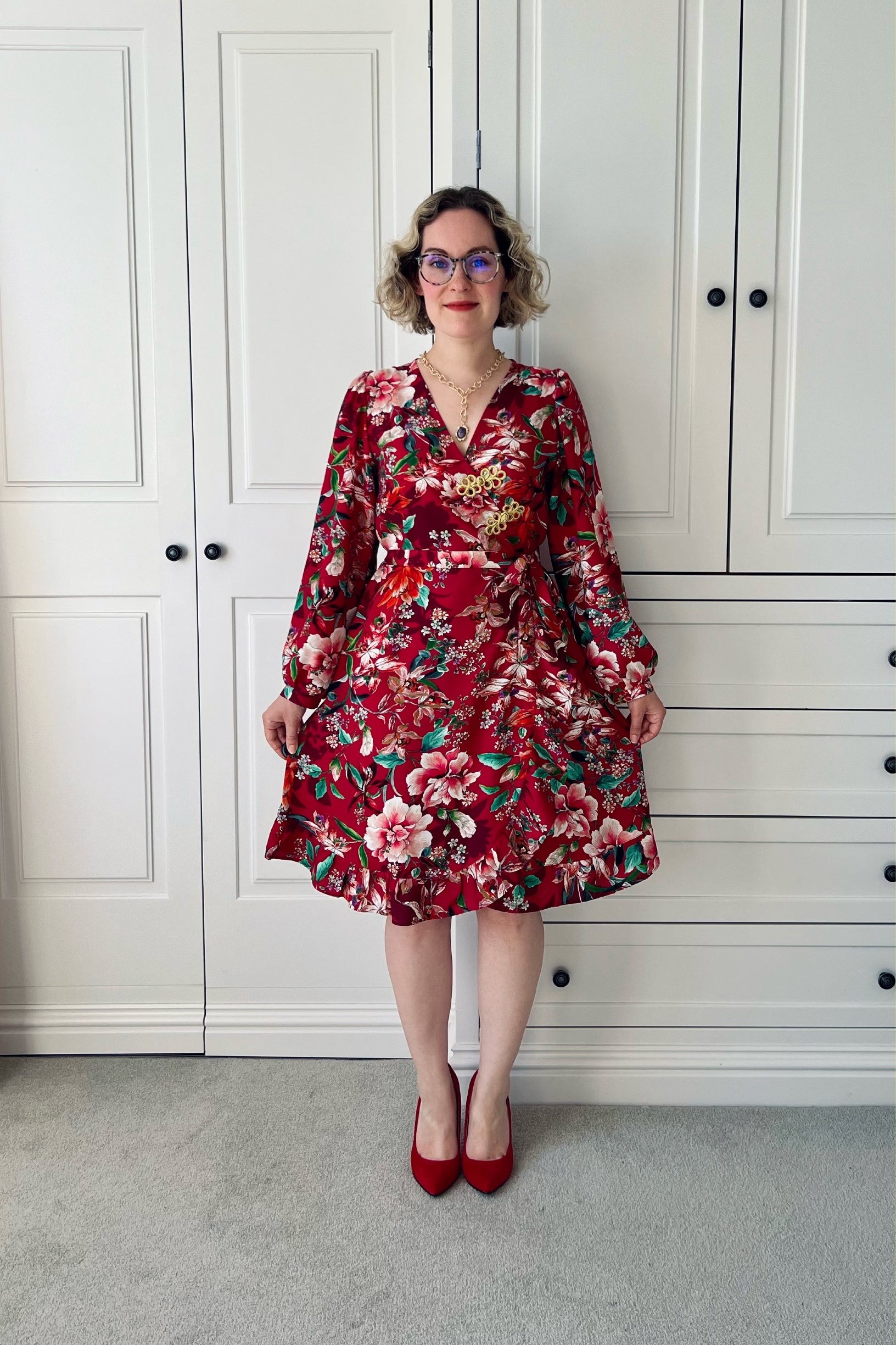 Leonie Woven Wrap Top and Dress Pattern