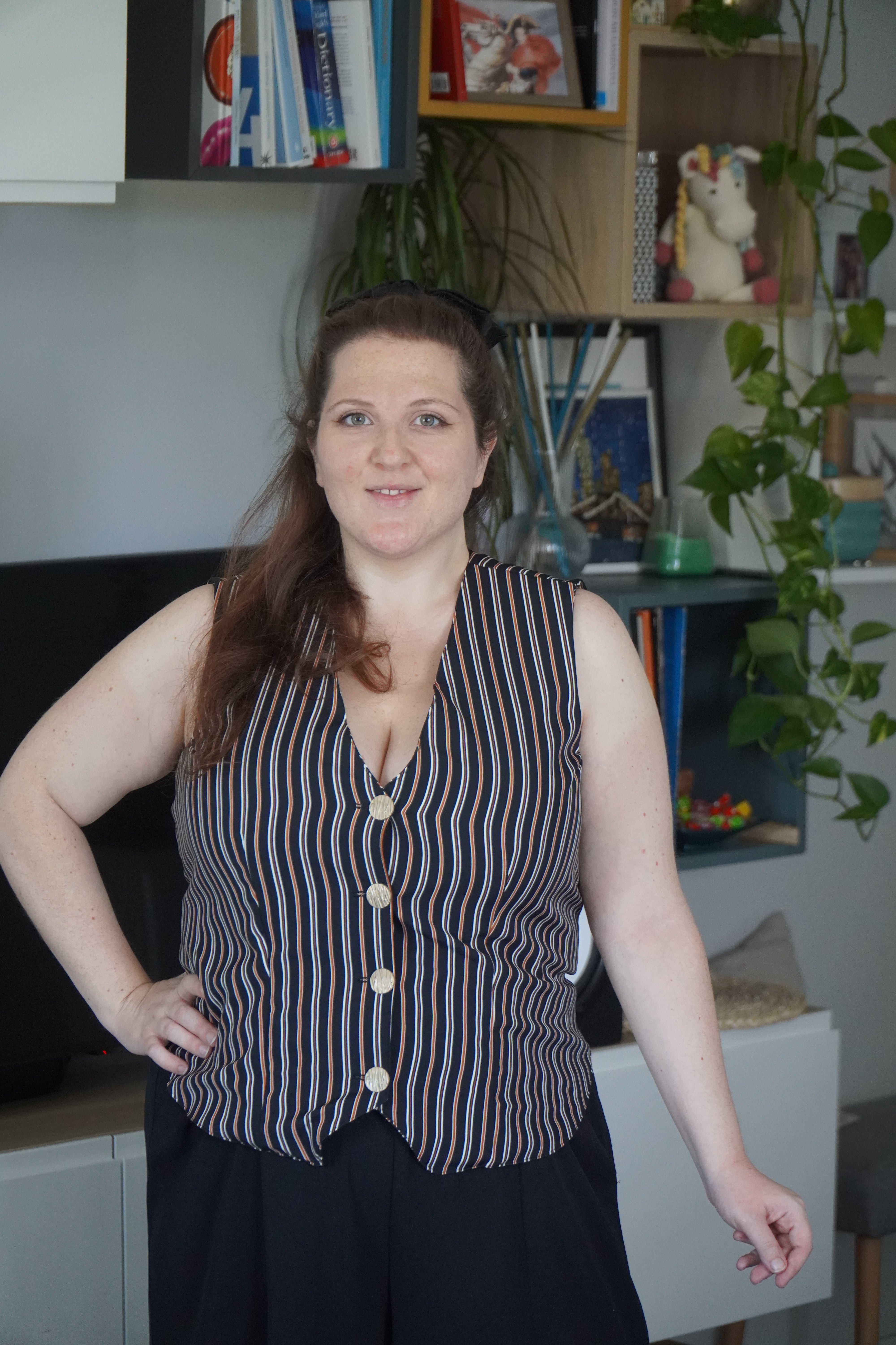 Veronik Waistcoat Vest Sewing Pattern