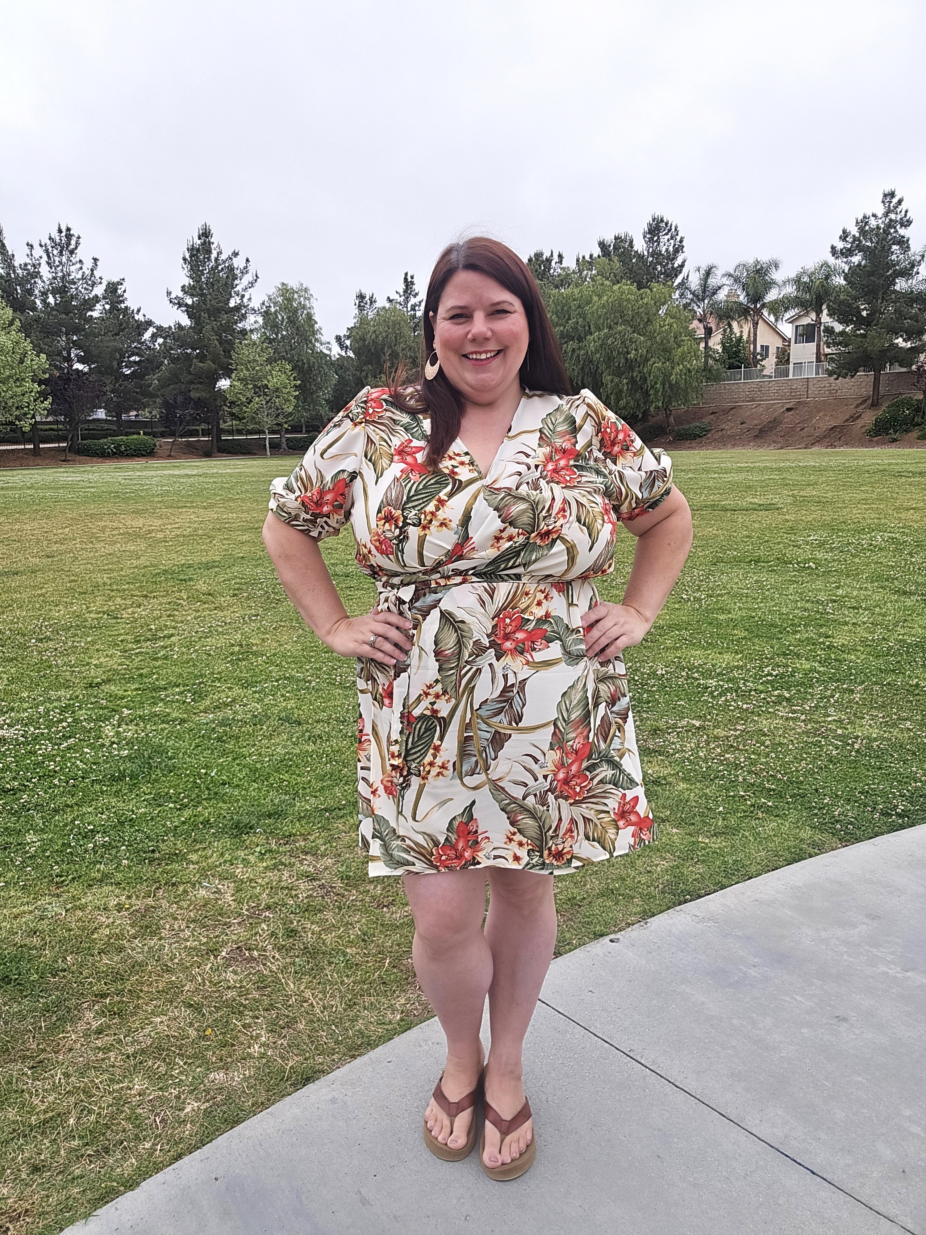 Leonie Woven Wrap Top and Dress Pattern