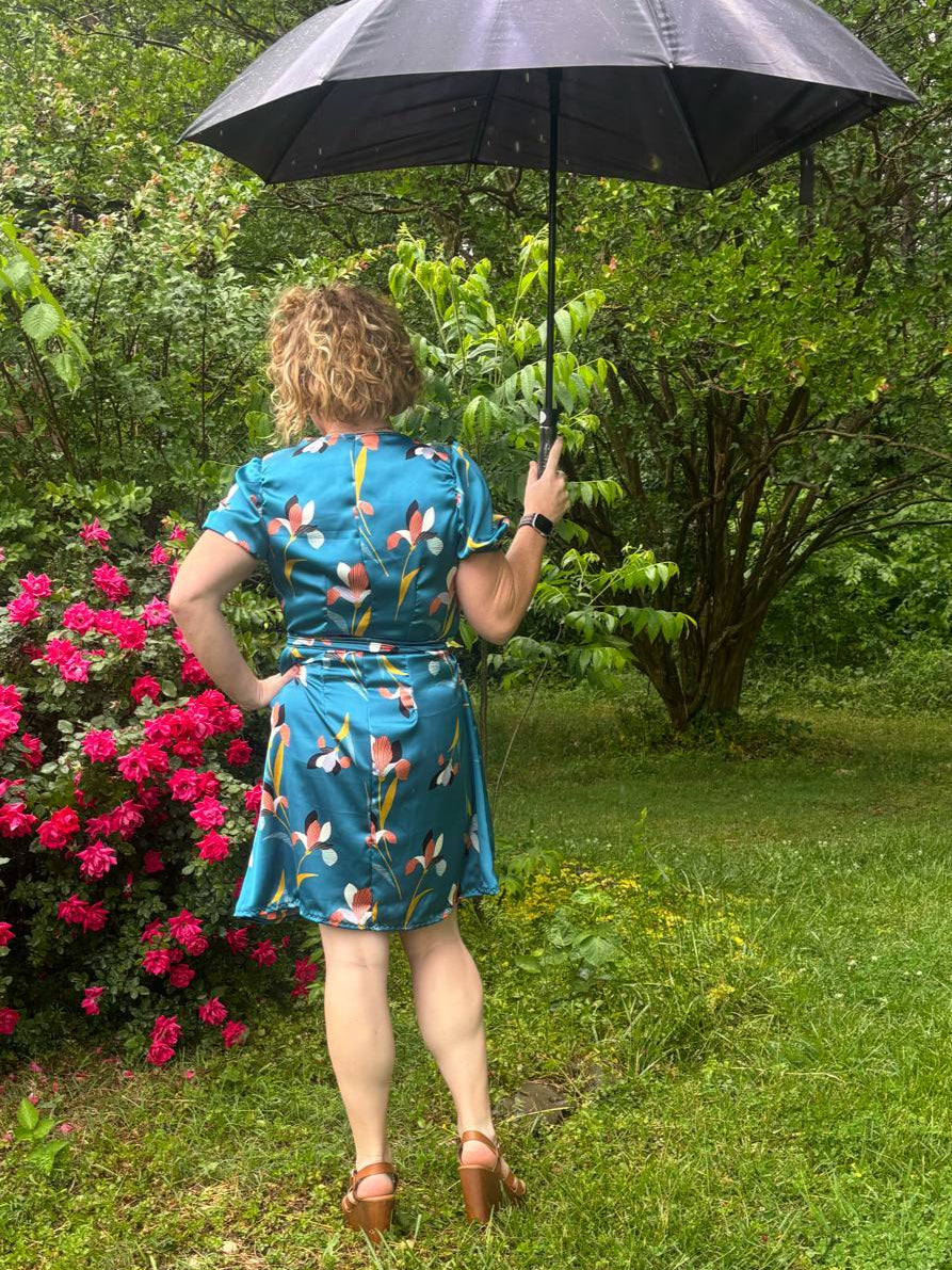 Leonie Woven Wrap Top and Dress Pattern