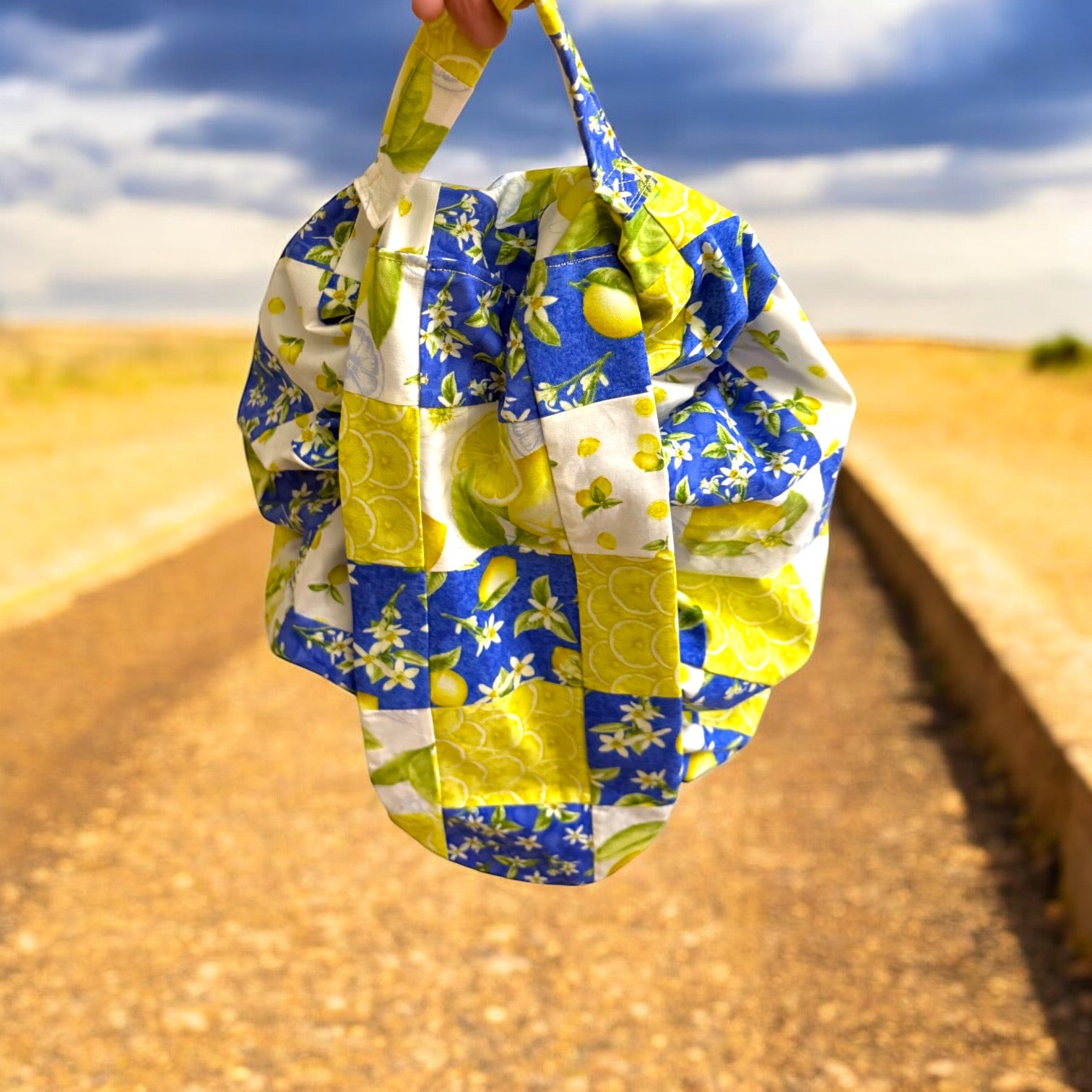 Moon Drawstring Bag Pattern