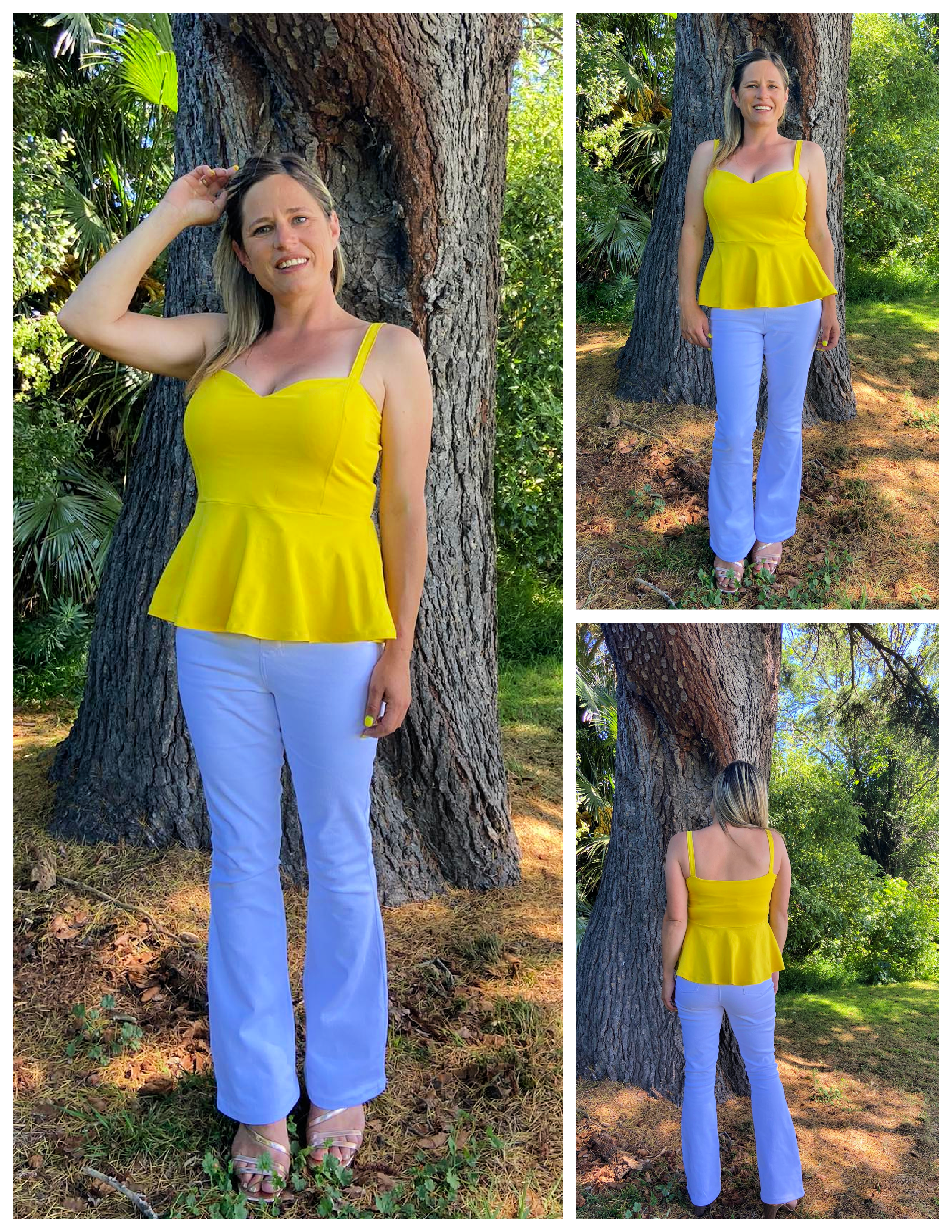 Nyeca Sweetheart Shirt, Peplum and Dress Sewing Pattern