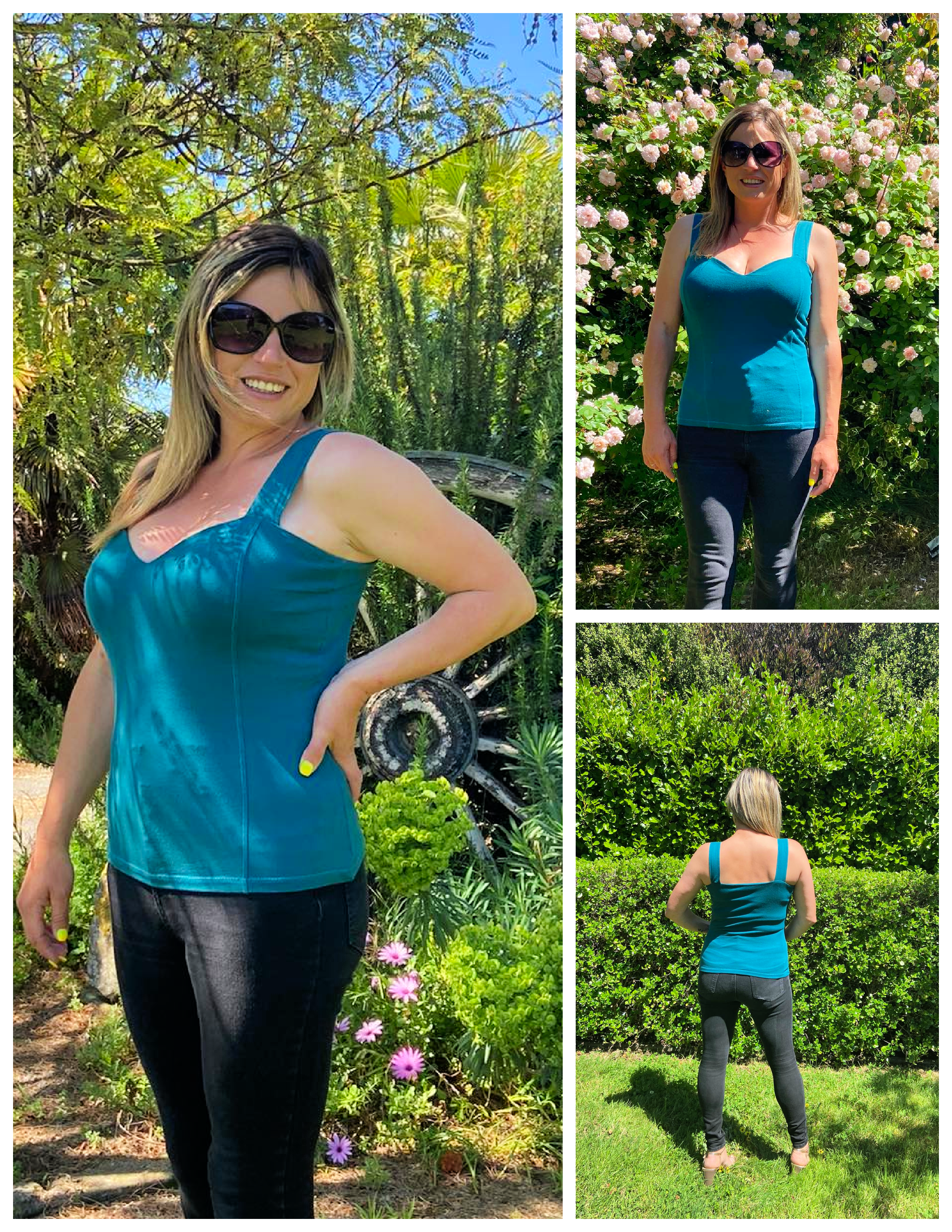 Nyeca Sweetheart Shirt, Peplum and Dress Sewing Pattern