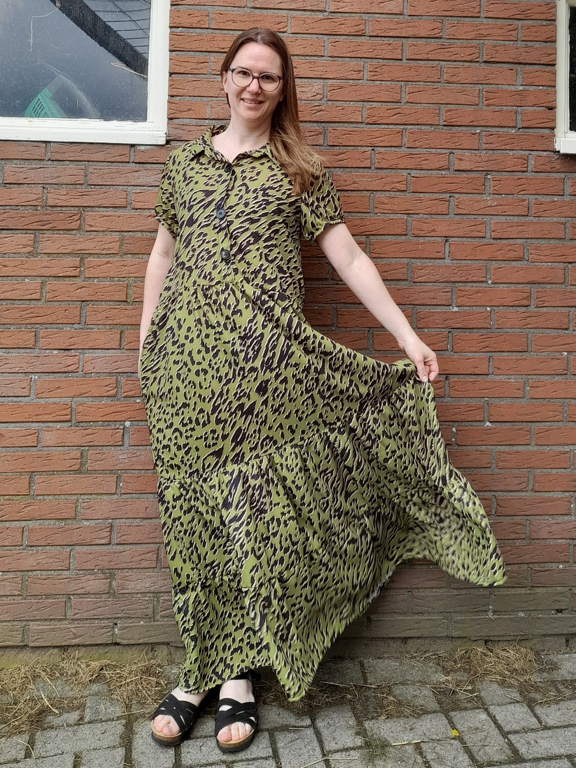 Gisella Oversized Puff-Sleeve Shirt and Dress Pattern