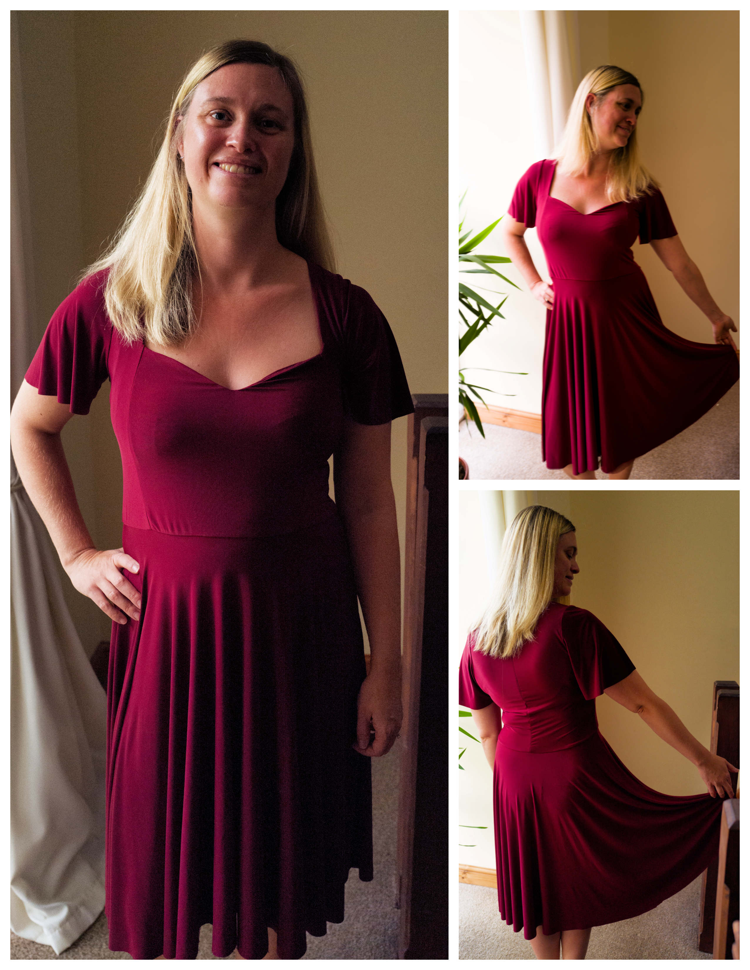 Nyeca Sweetheart Shirt, Peplum and Dress Sewing Pattern