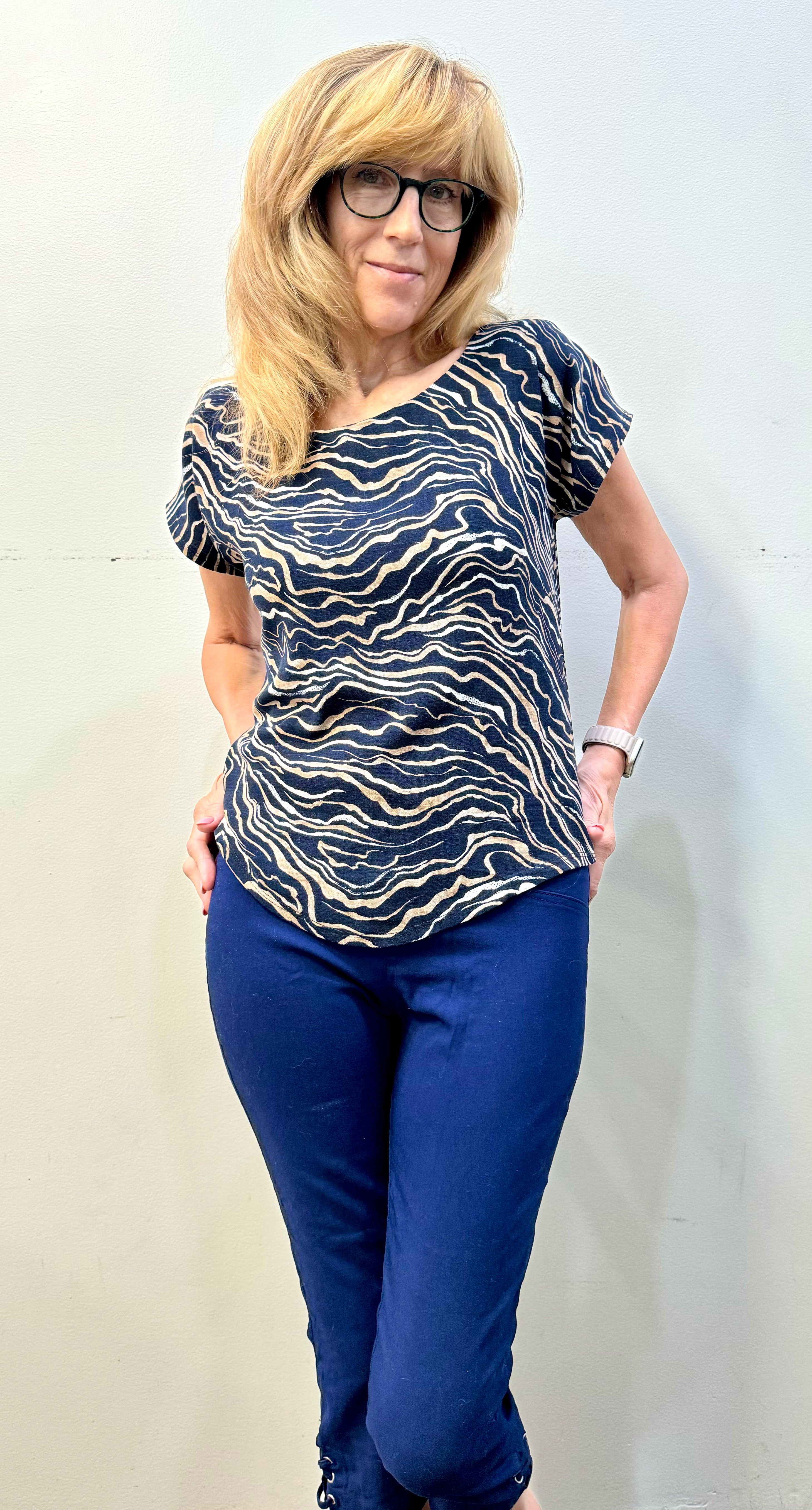 Brandy Balloon Sleeve PDF Sewing Pattern | Beginner-Friendly Woven Dolman Top