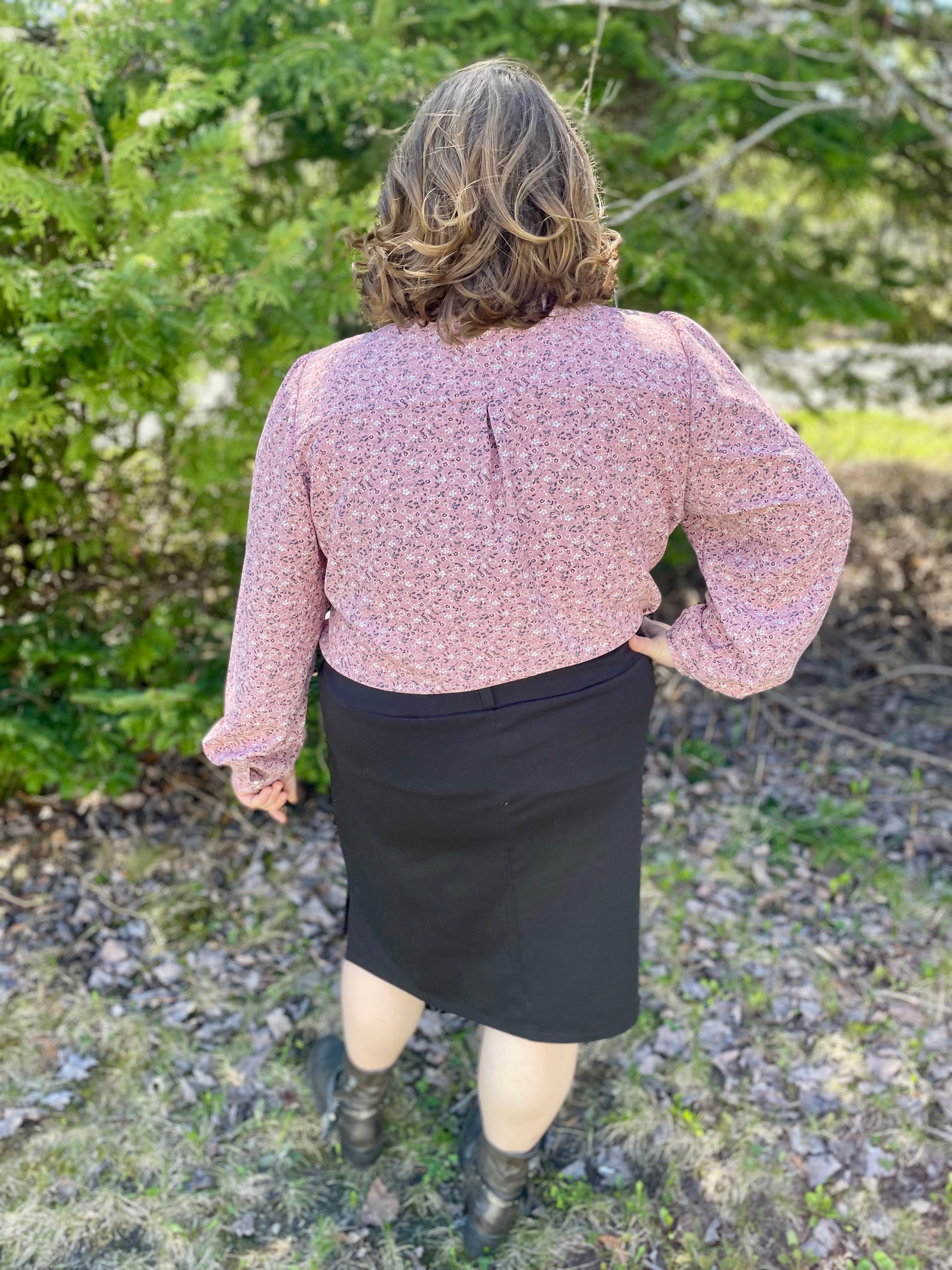 Beverly Button Down Blouse Sewing Pattern