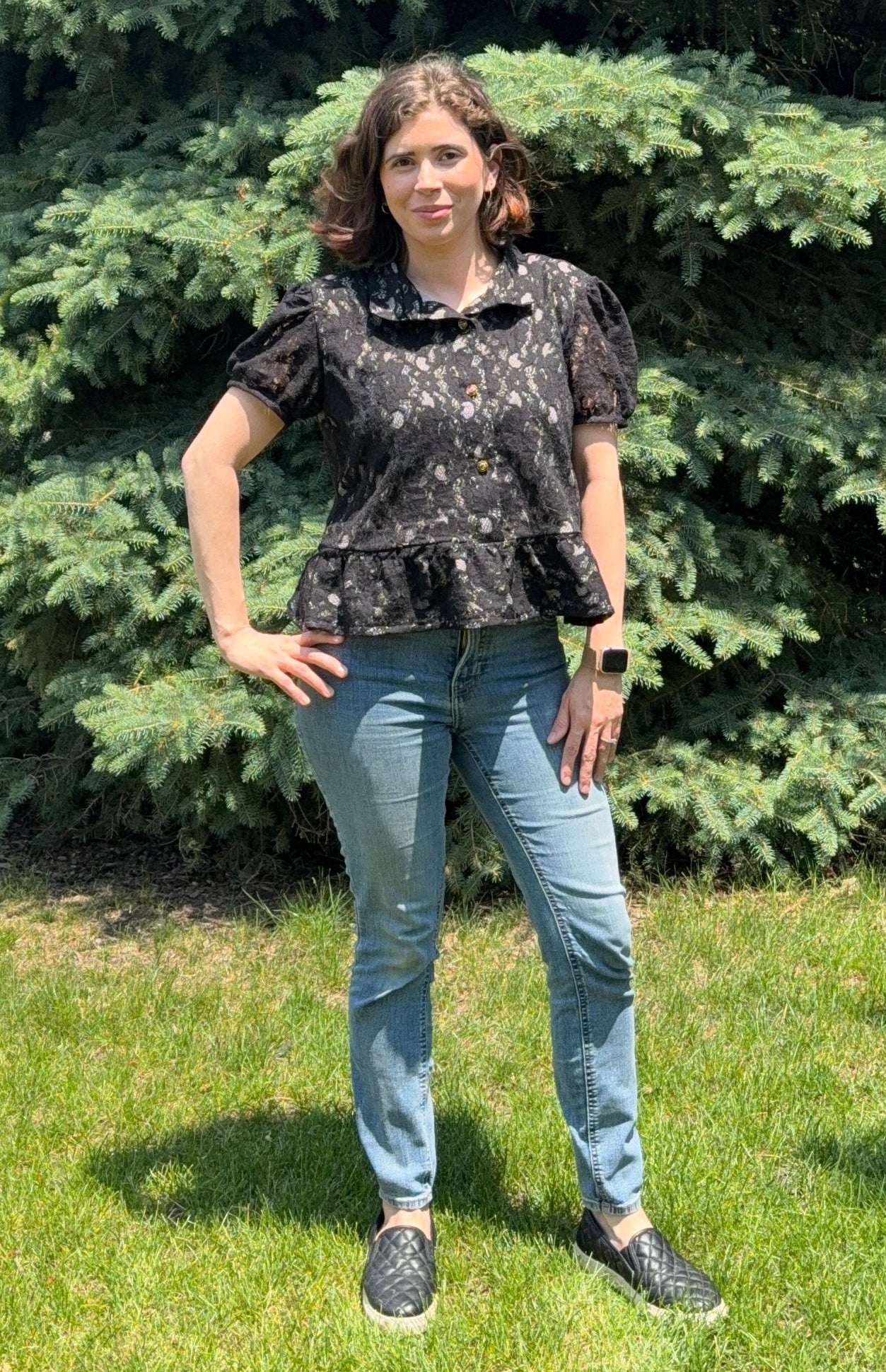Gisella Oversized Puff-Sleeve Shirt and Dress Pattern