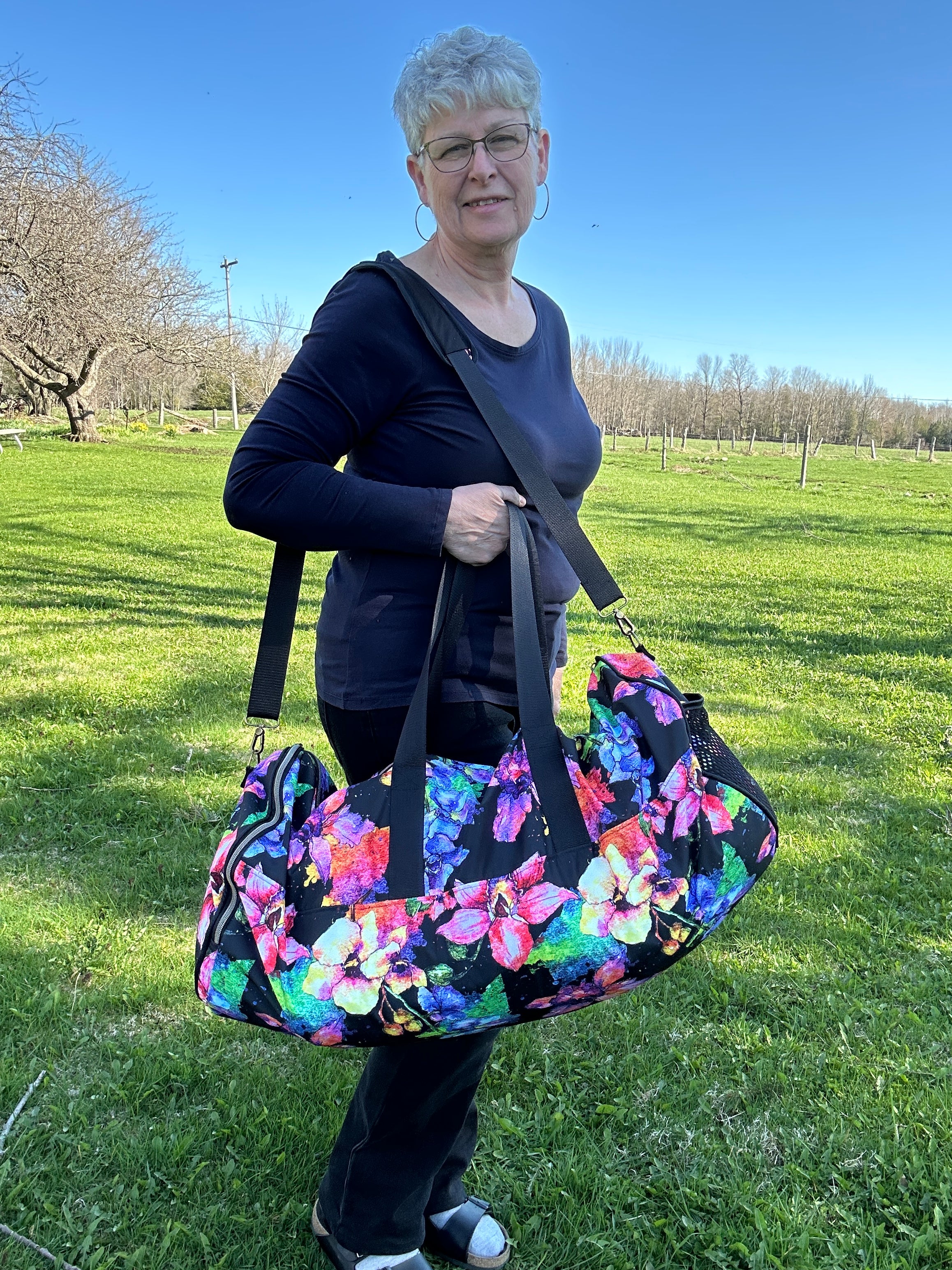 Serena Sports Duffle Bag Sewing Pattern