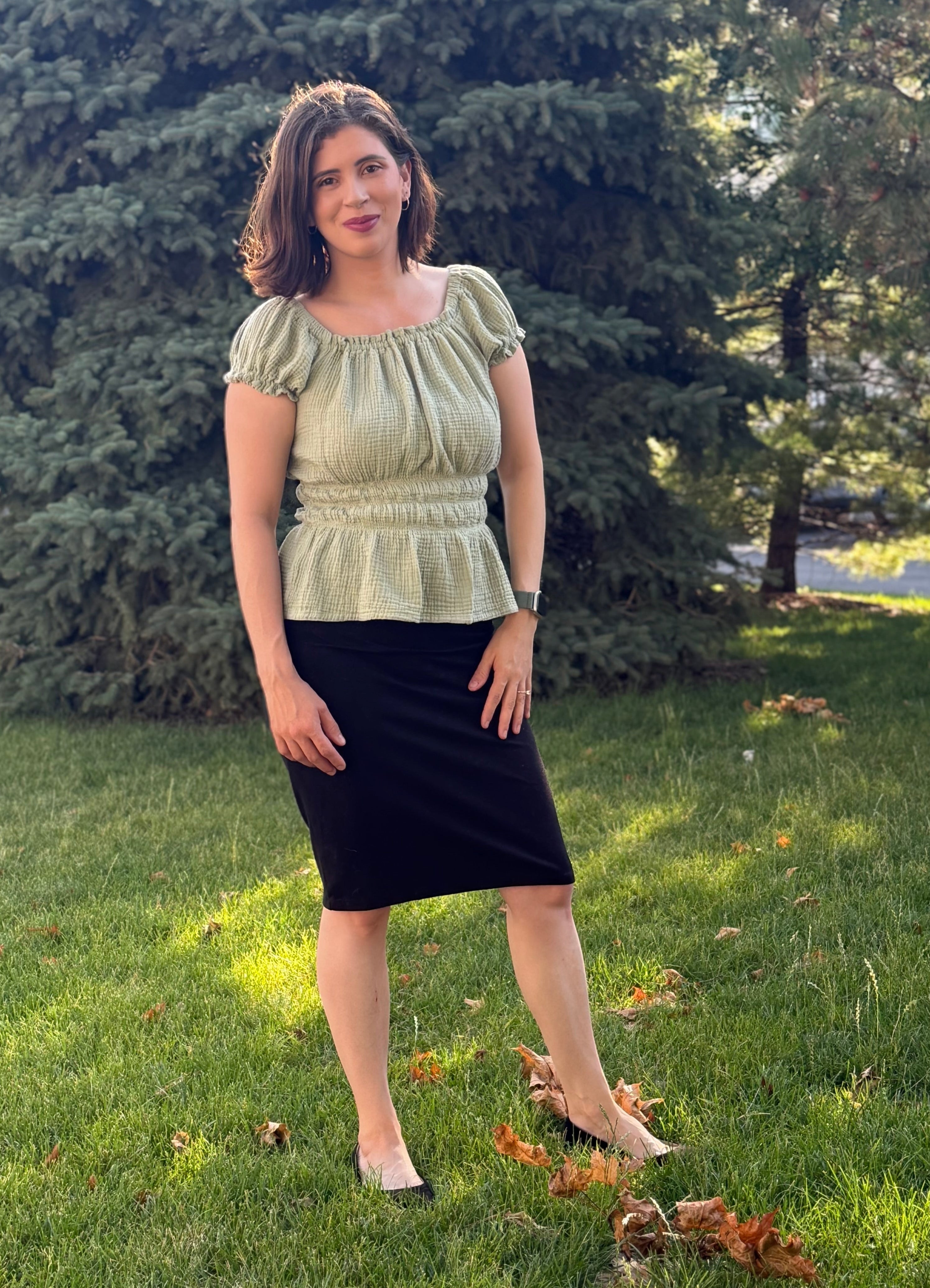 Shantelle Shirred Top and Dress Sewing Pattern